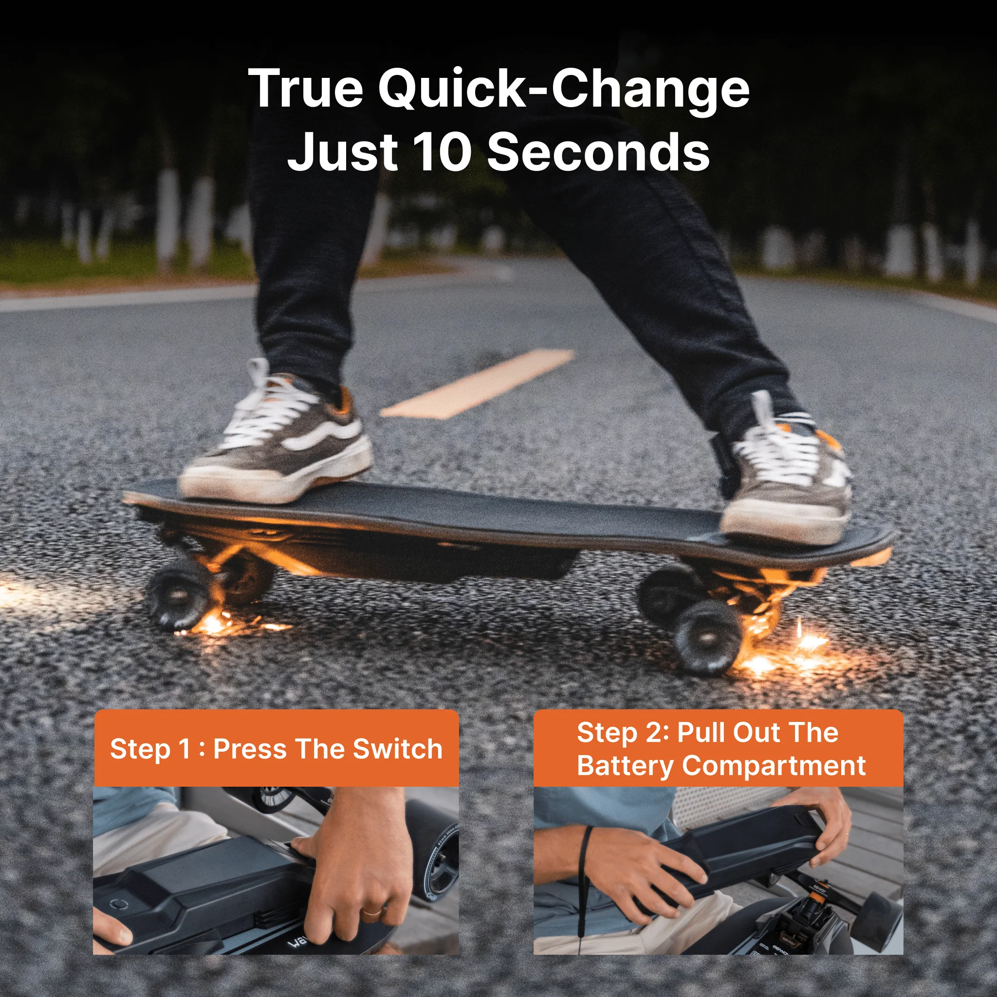 Exway Wave Hub Electric Skateboard