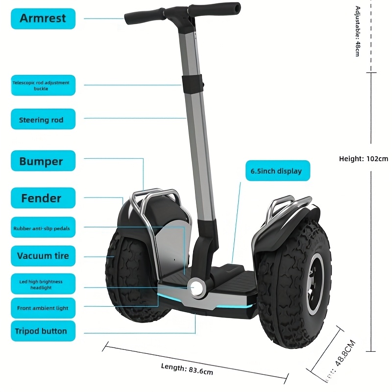Electric Scooter for Teens And Adults, Up to 12.5 MPH, 50 Mile Range, Suspension, Folding Frame, Lightweight & Affordable E-Scooter with Offroad Tire, Electric Scooter for Women, Scooter Electric Fast, Scooter, Foldable Electric Scooter