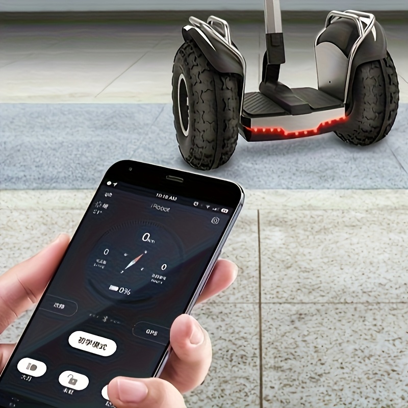 Smart Self-Balancing Scooter with Dual Motors,