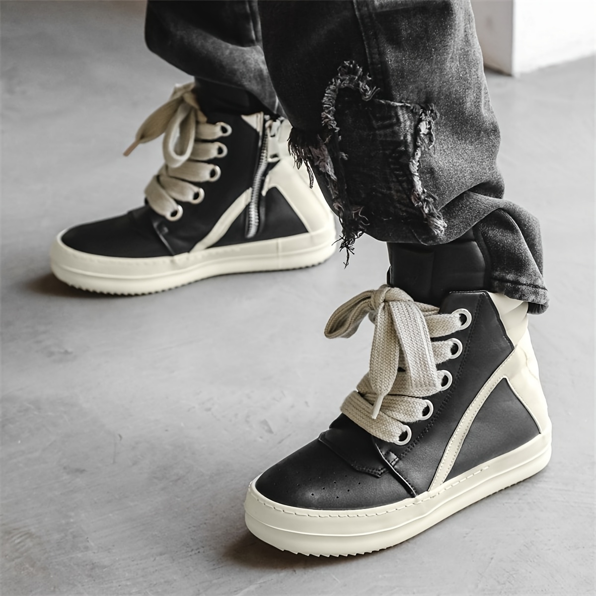 RO Men'S High-Top Casual Sneakers