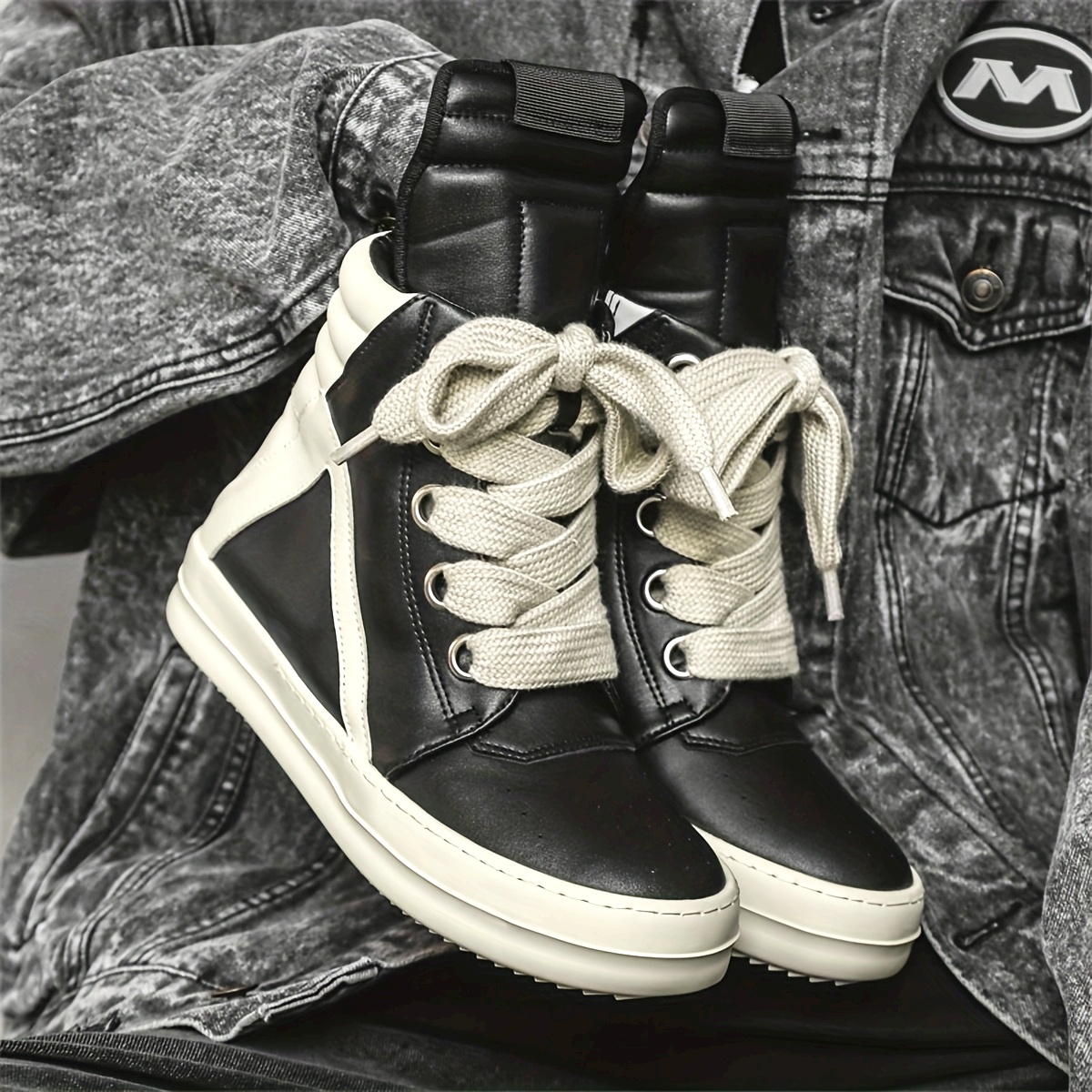 RO Men'S High-Top Casual Sneakers