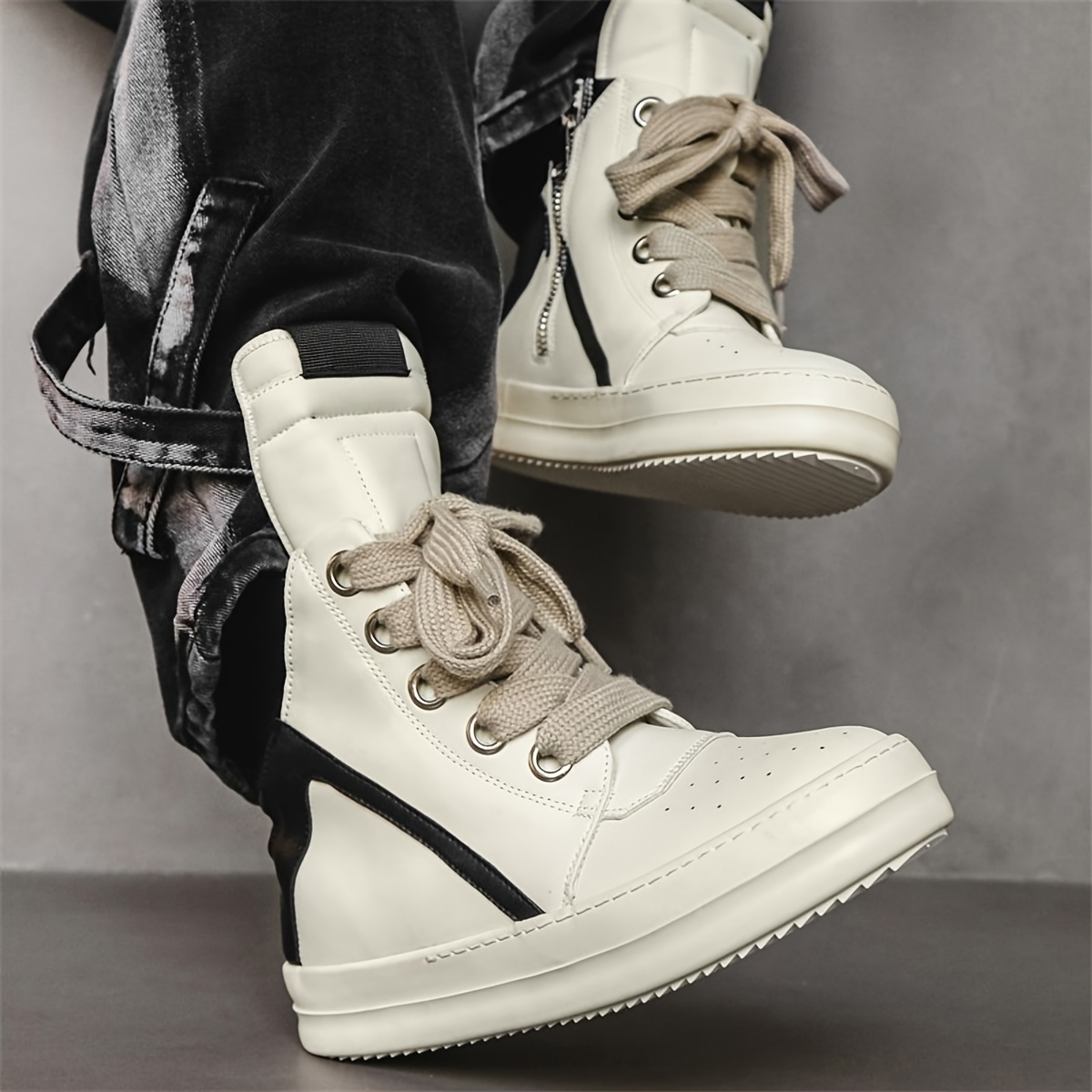 RO Men'S High-Top Casual Sneakers