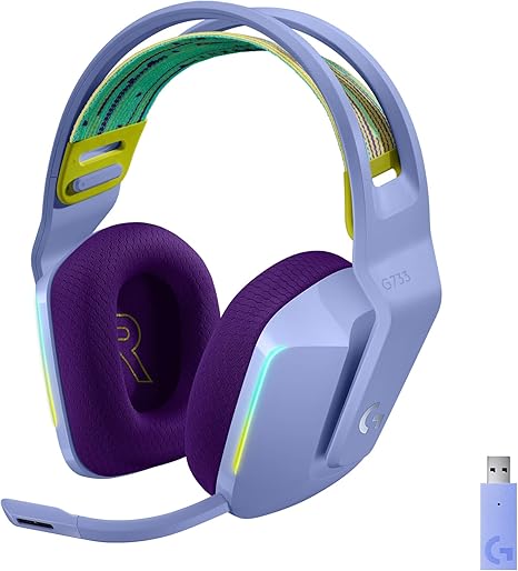 Logitech G733 Lightspeed Wireless Gaming Headset