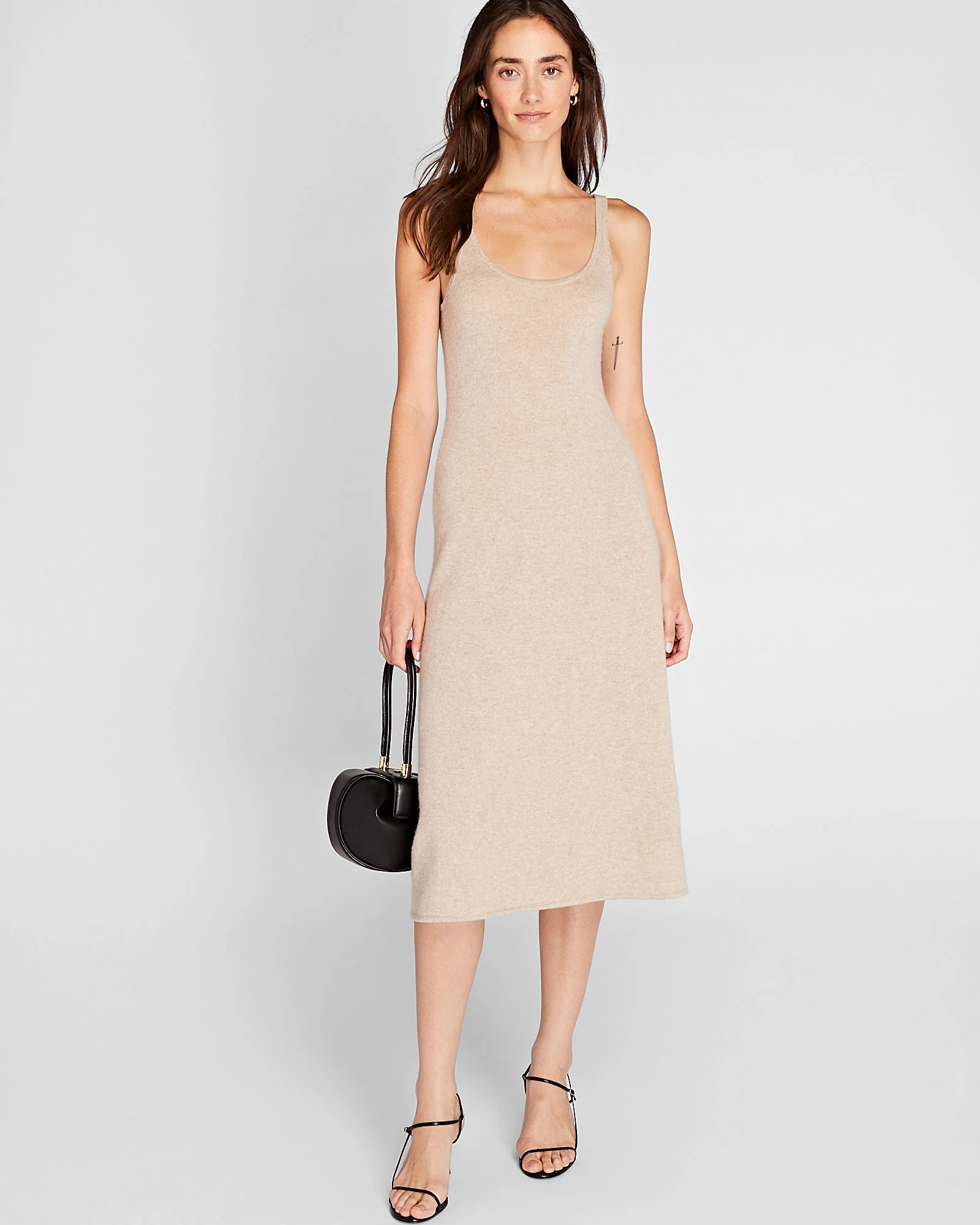 Cashmere Midi Tank Dress