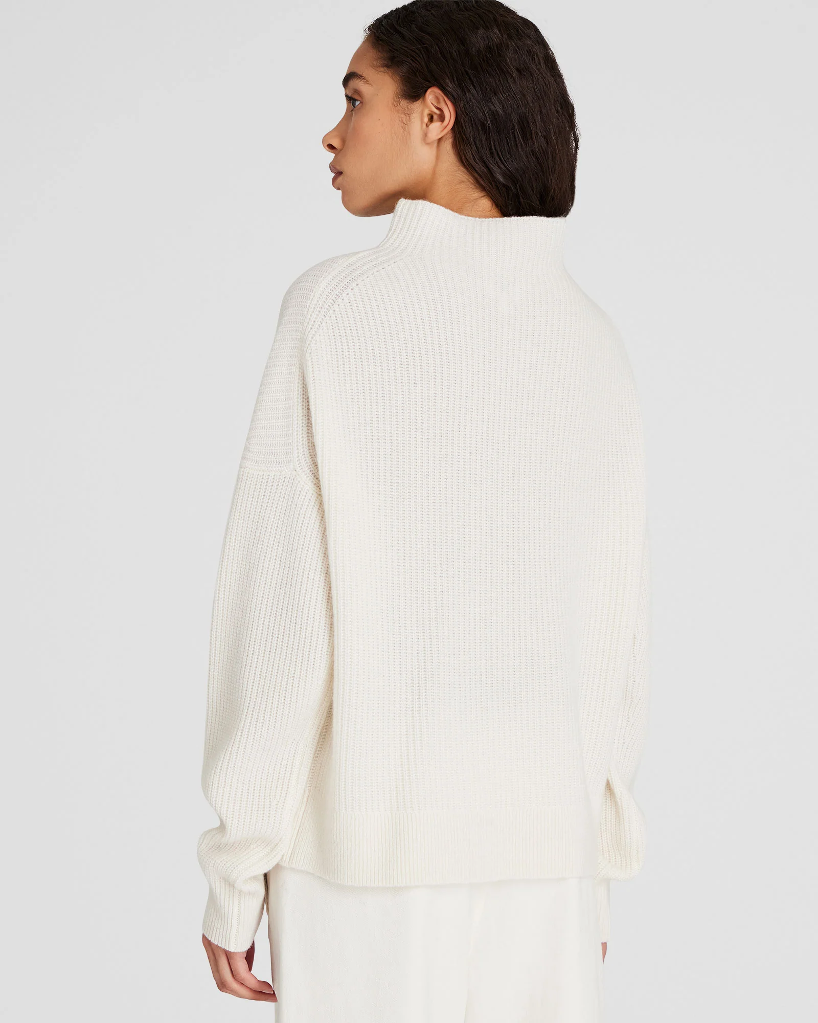 Cashmere Mockneck Sweater