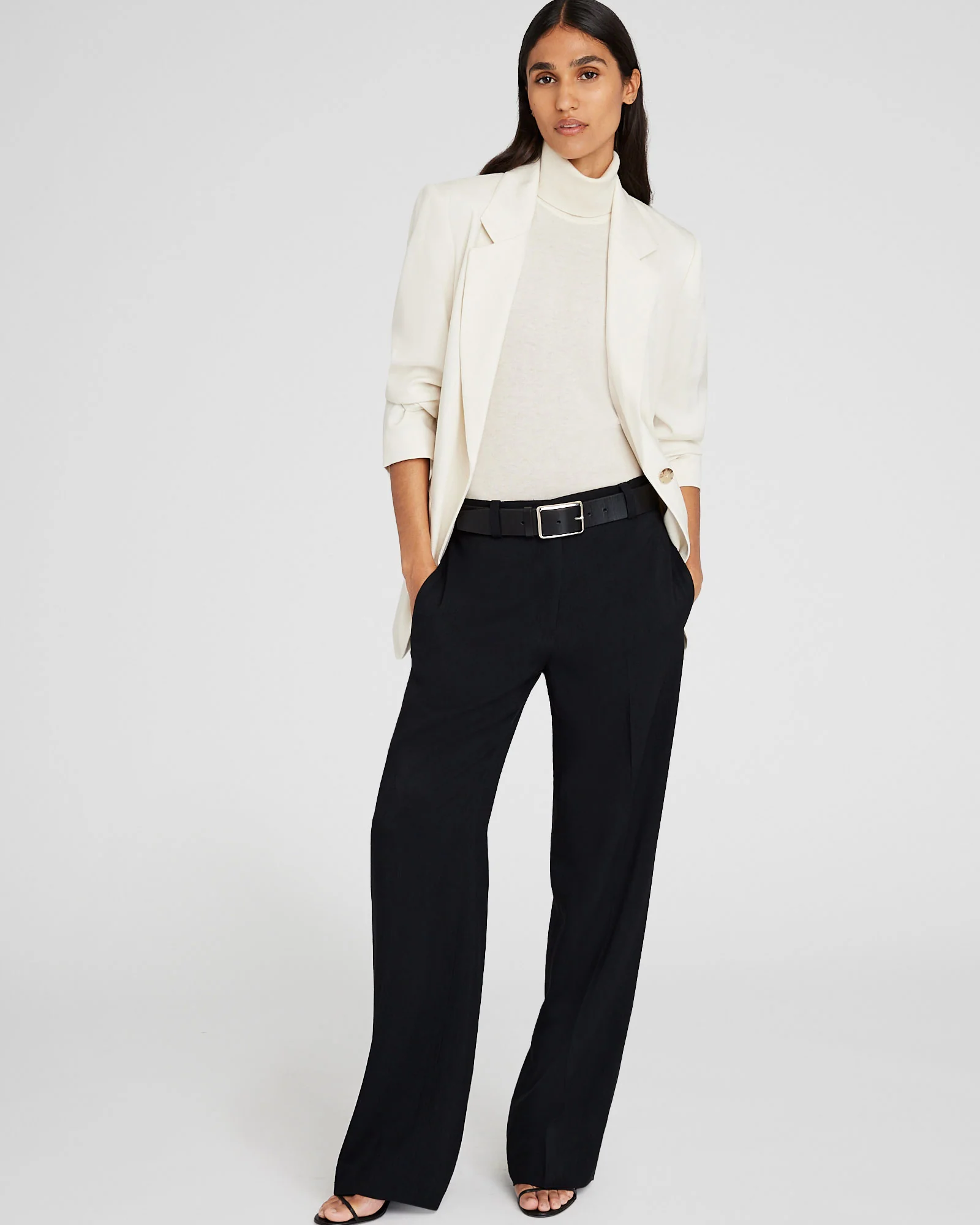 Cashmere Turtleneck Shell