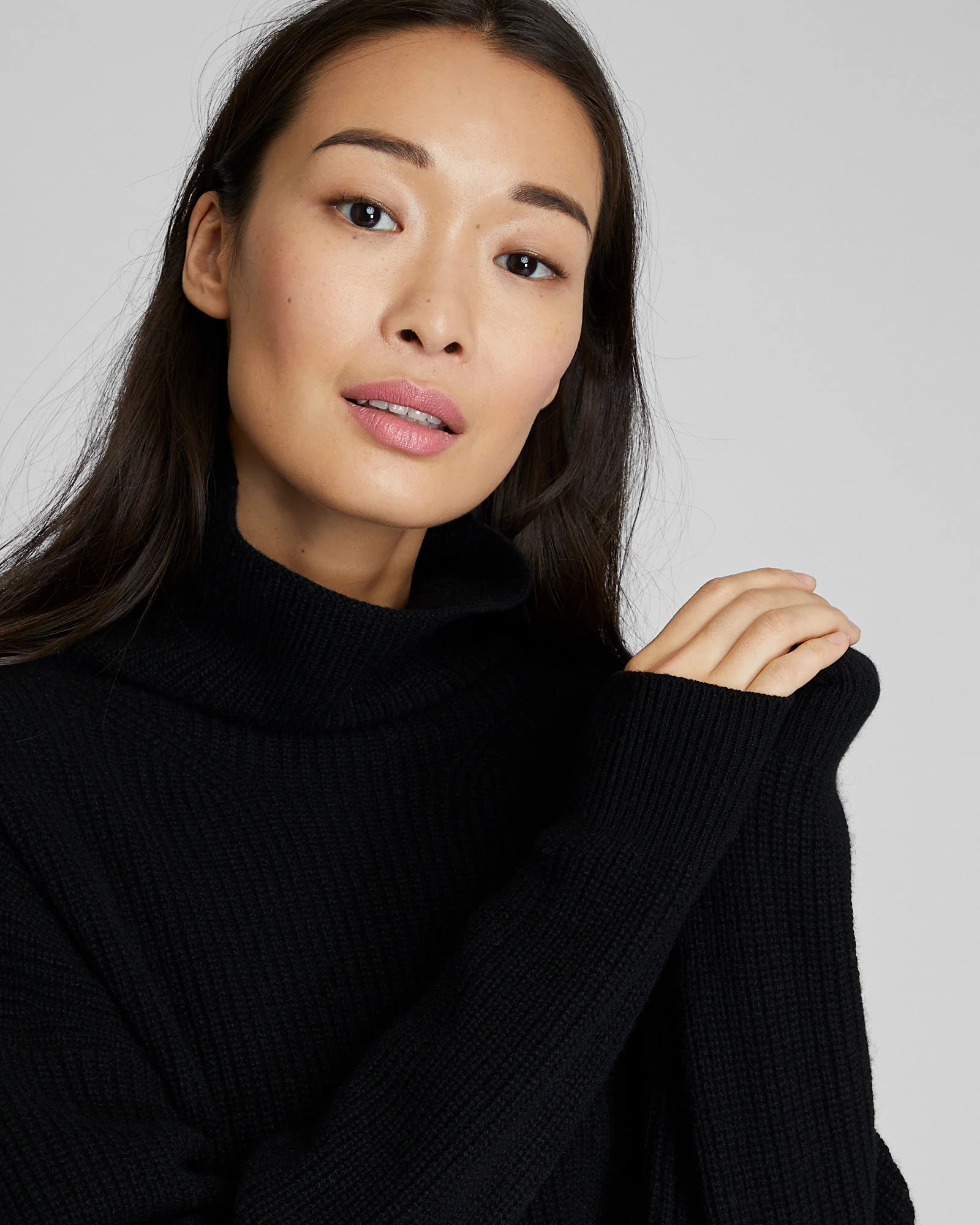Cashmere Mockneck Sweater