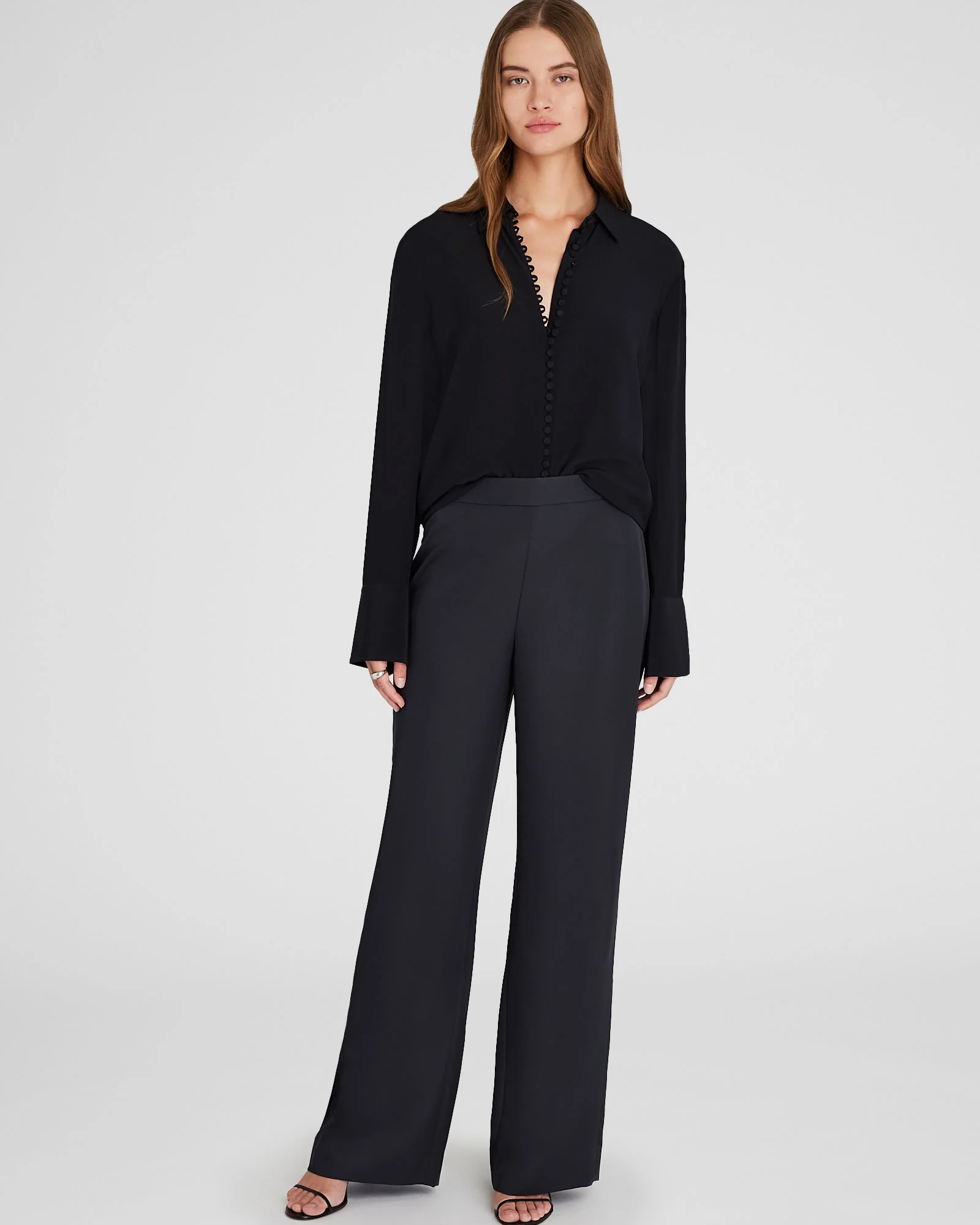 Silk-Wool Pant