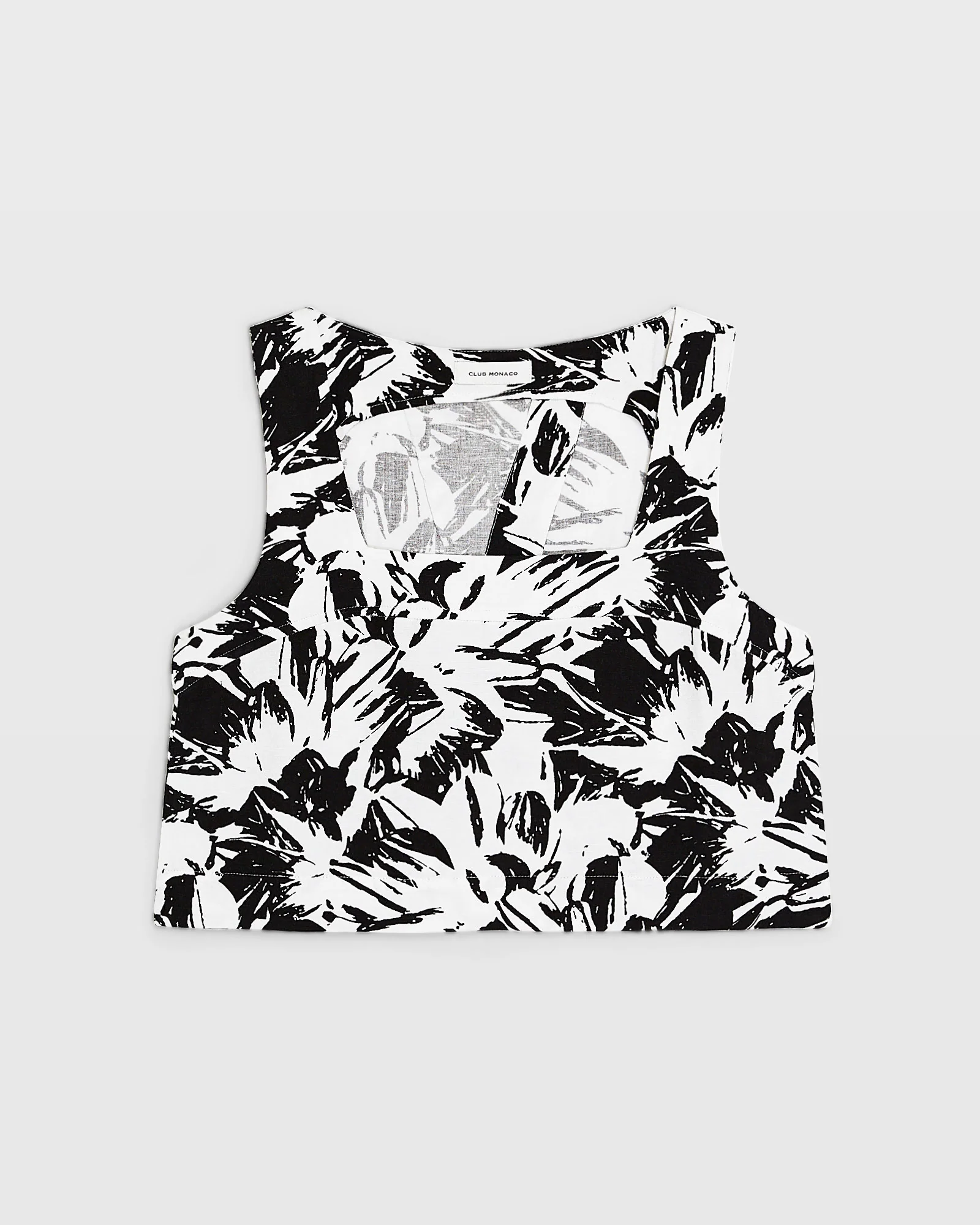 Linen Blend Shell Top