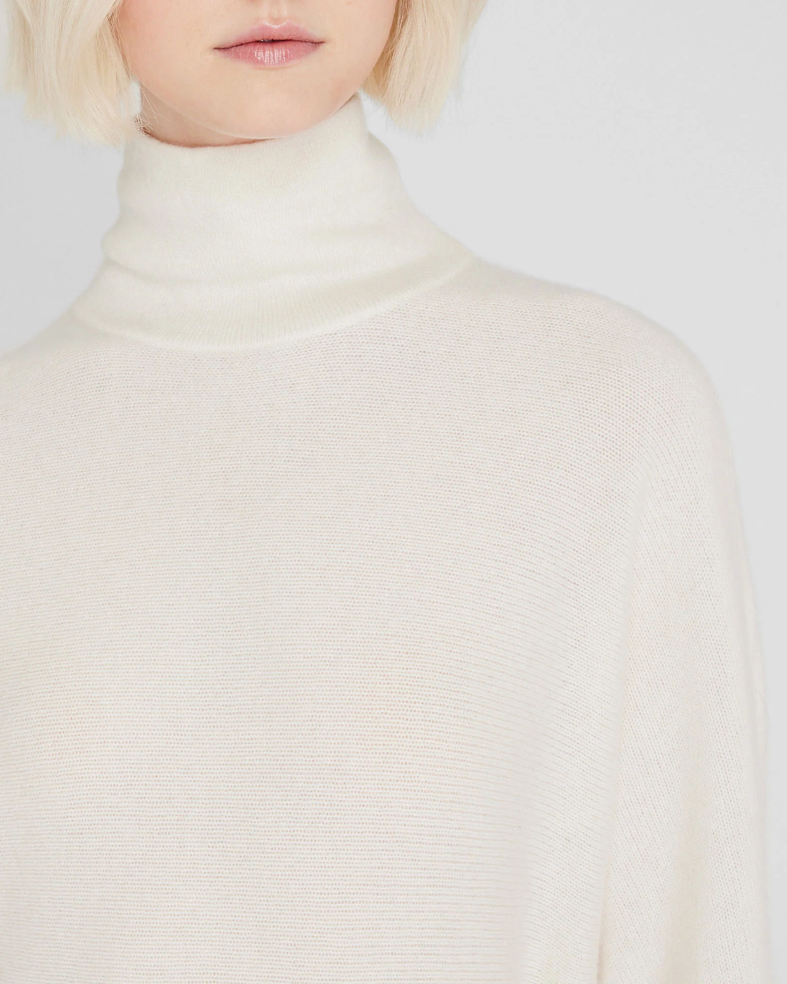 Cashmere Turtleneck Mini Dress