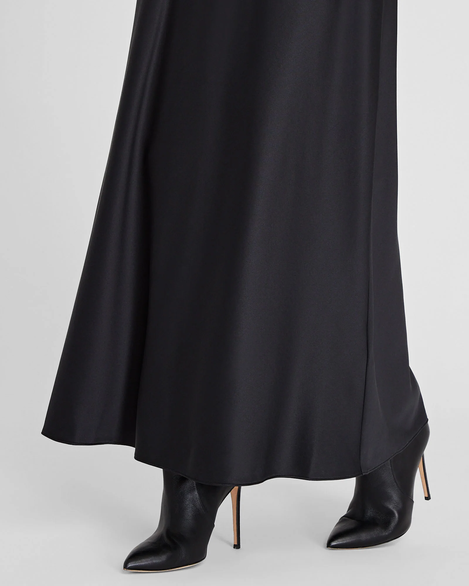 Silk Charmeuse Maxi Skirt