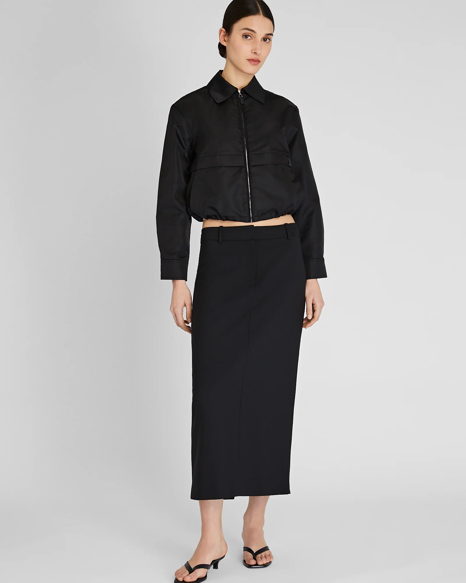 Borrem Column Maxi Skirt