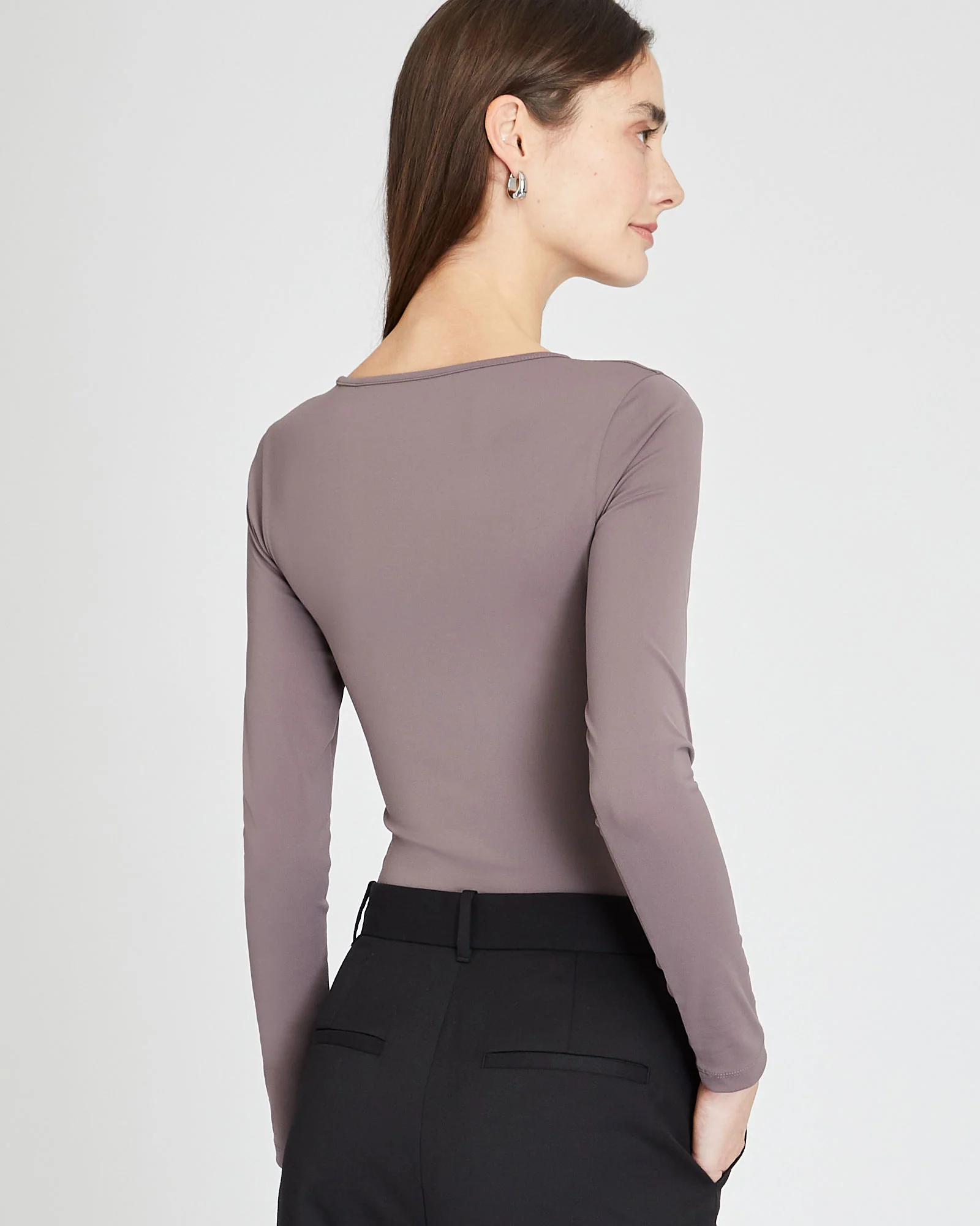 Long Sleeve V-Neck Bodysuit