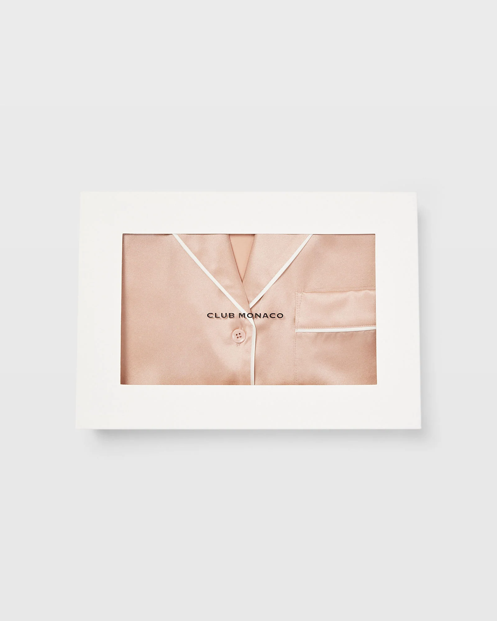 Silk Short-Sleeve Pajama Set