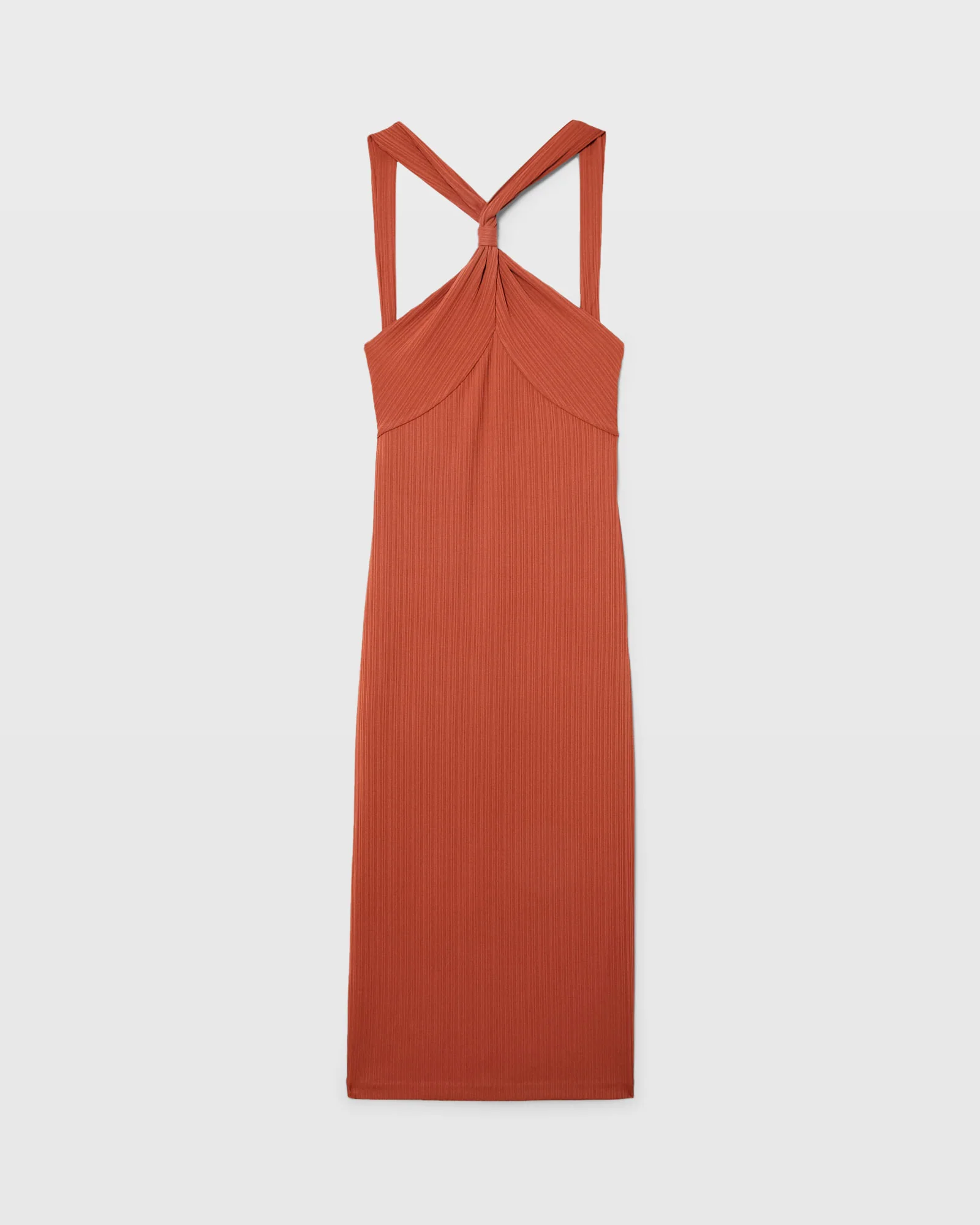 Variegated Rib Knit Dress