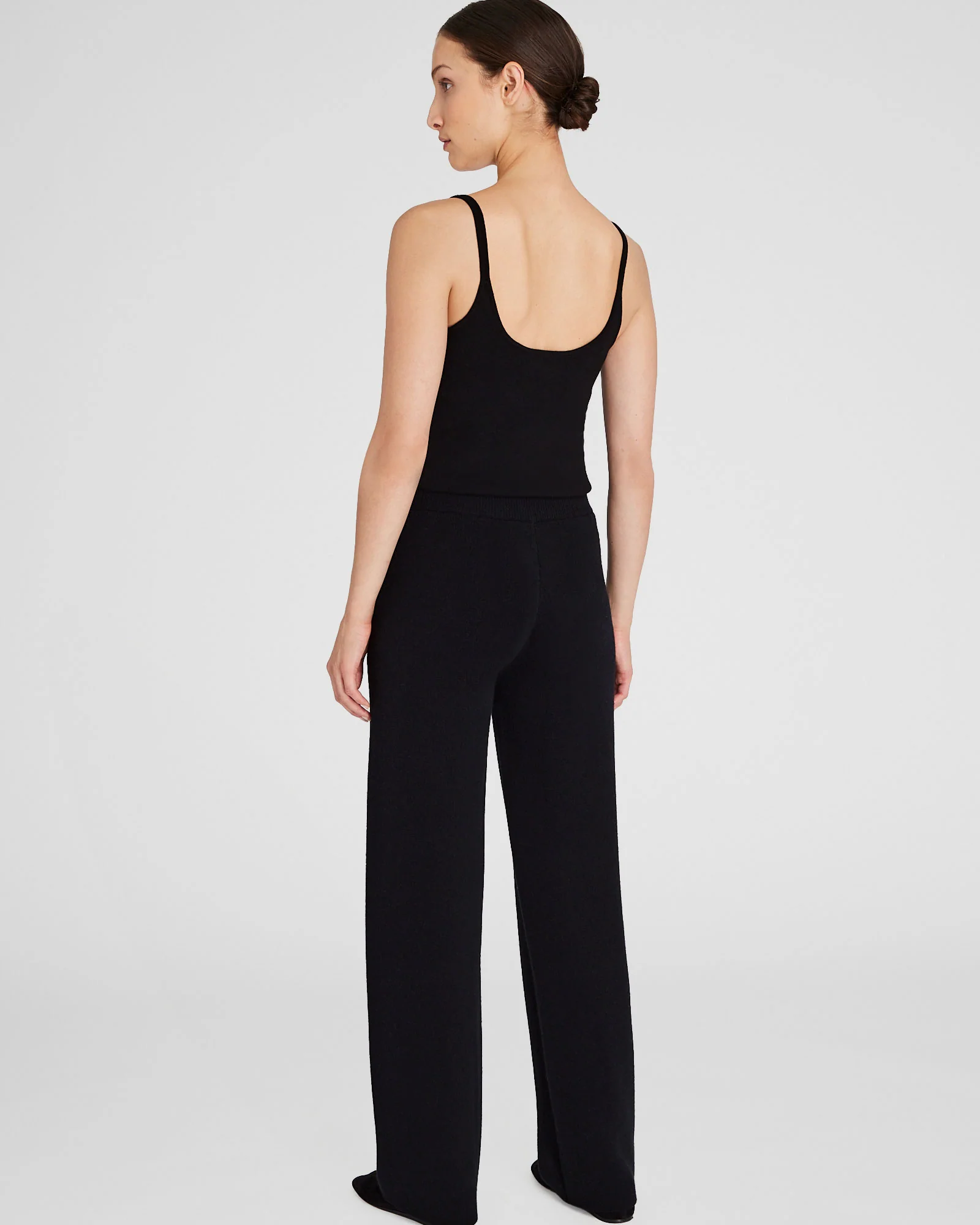 Cashmere Blend Double-Faced Pant