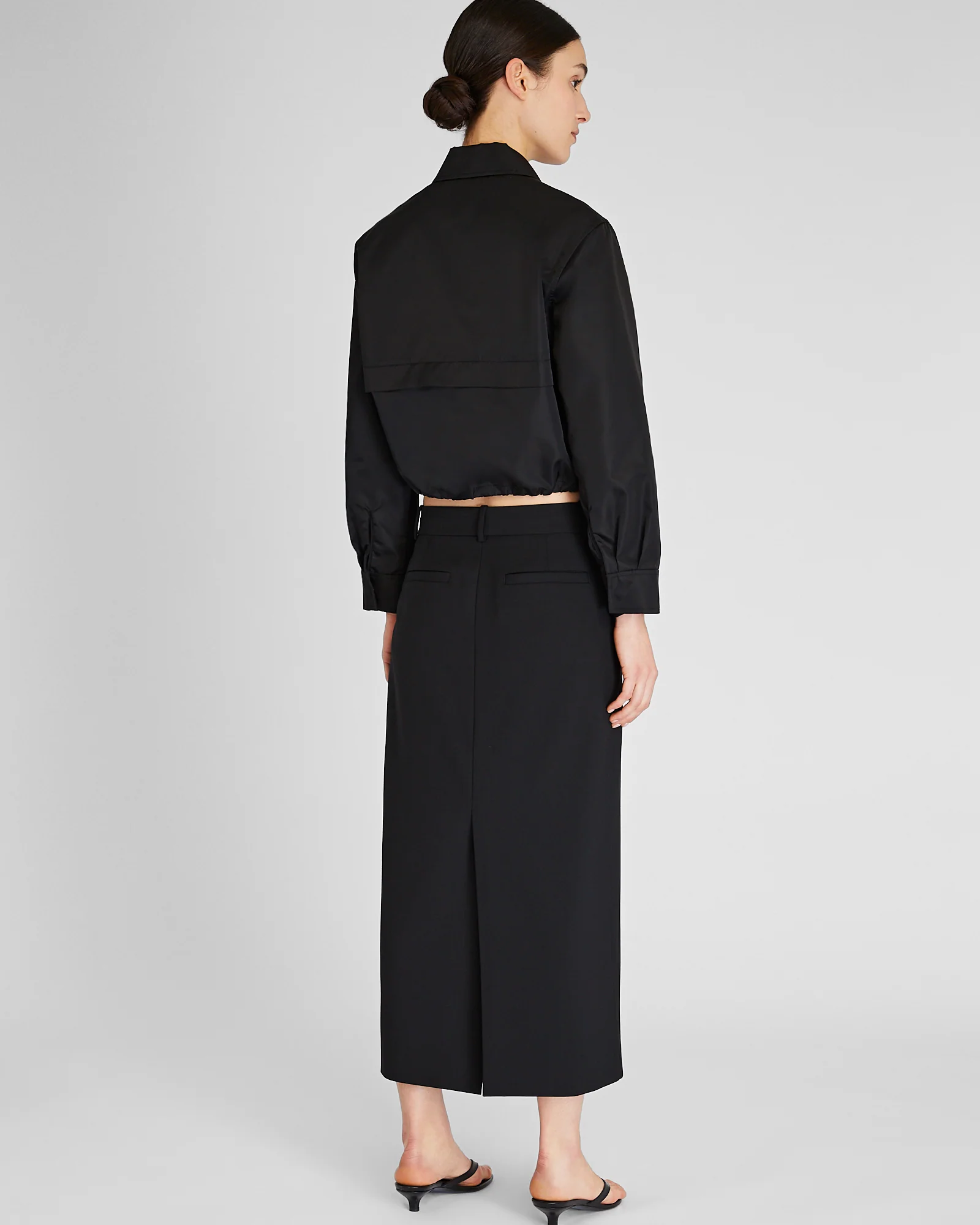 Borrem Column Maxi Skirt