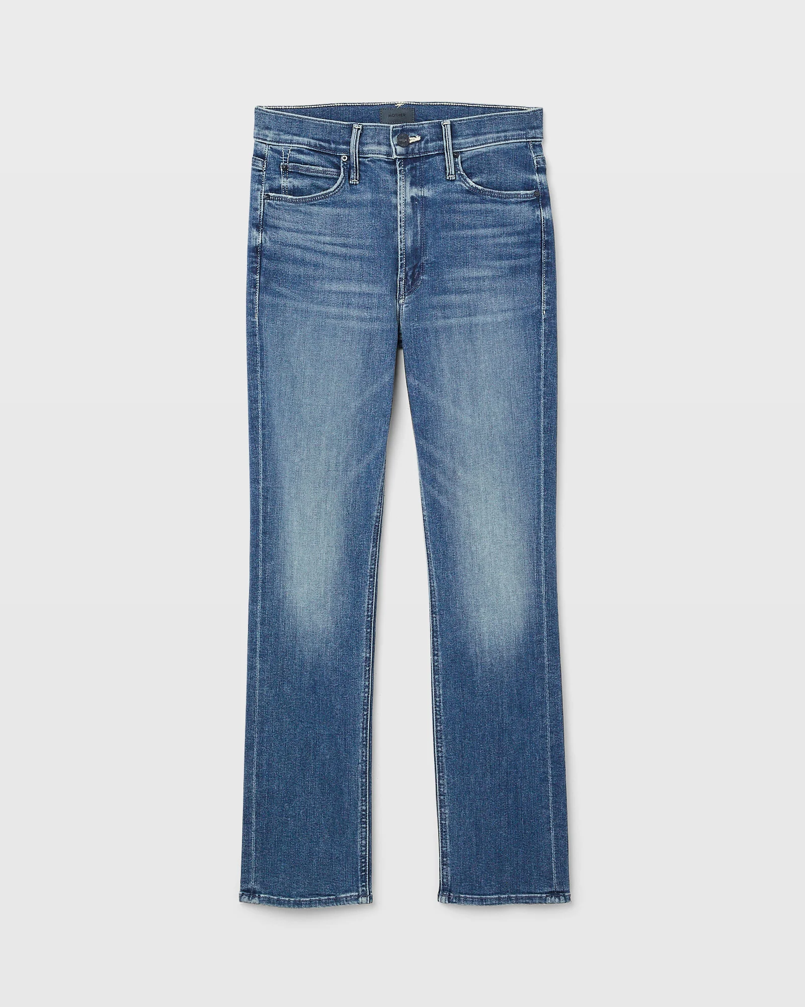 MOTHER Mid Rise Dazzler Ankle Jeans
