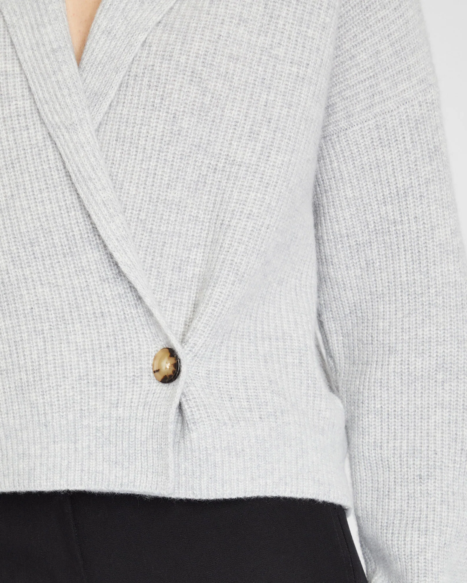 Cashmere Shawl Wrap Cardigan