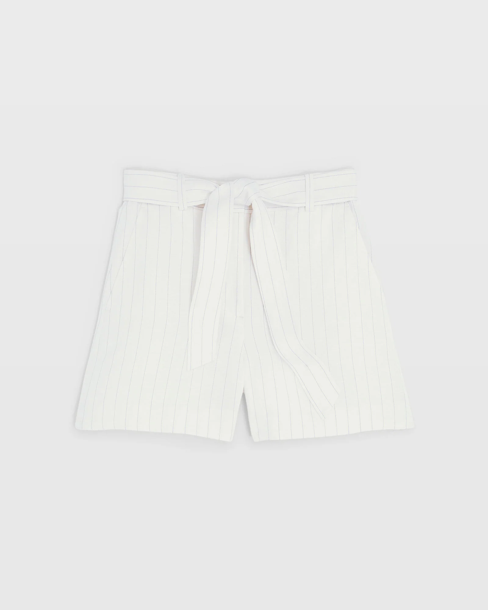 Pinstripe Linen Blend Short
