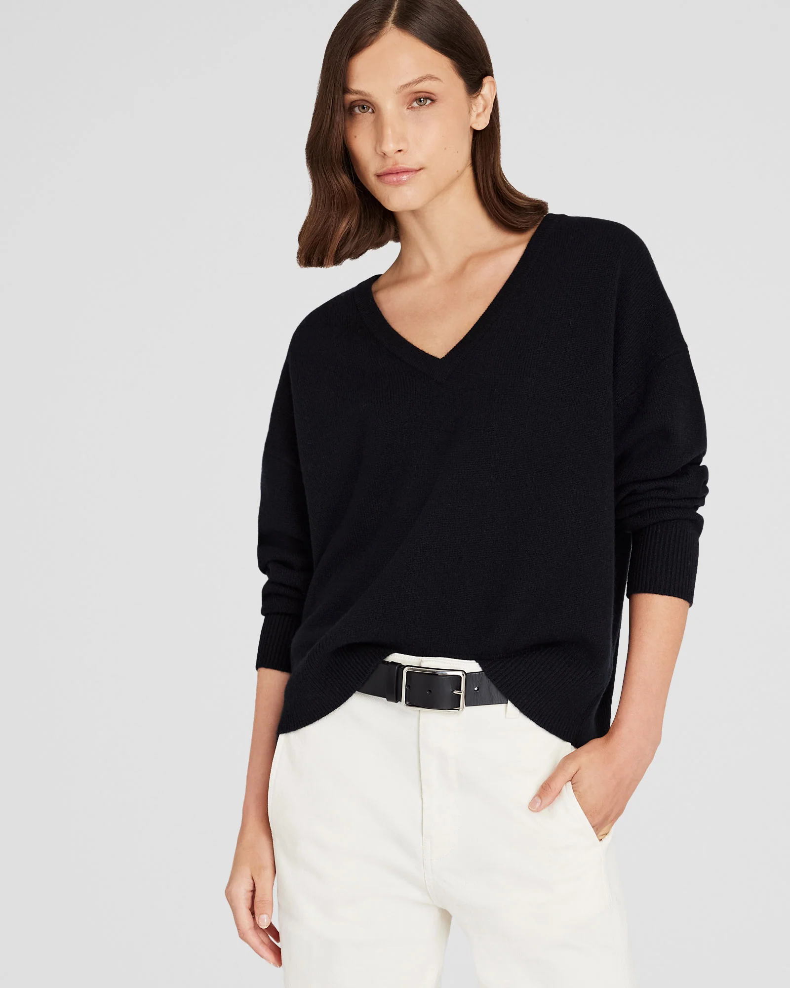 Cashmere V-Neck Sweater
