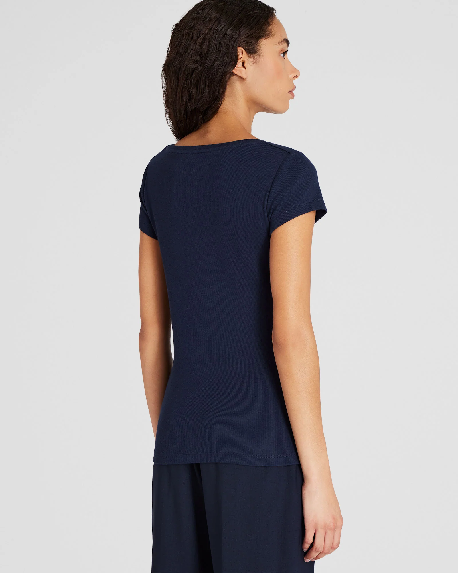 Bowee Scoop Neck Tee