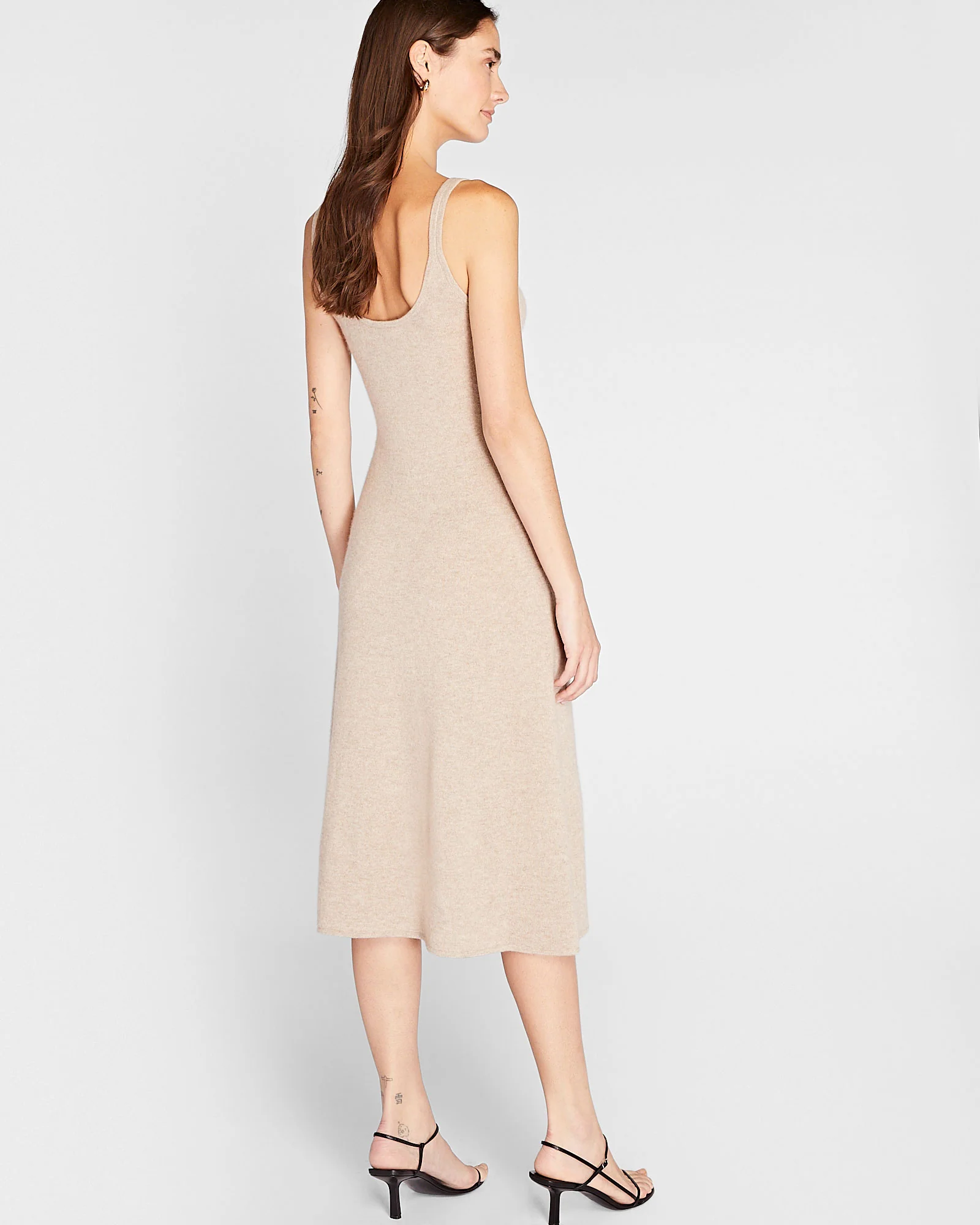 Cashmere Midi Tank Dress