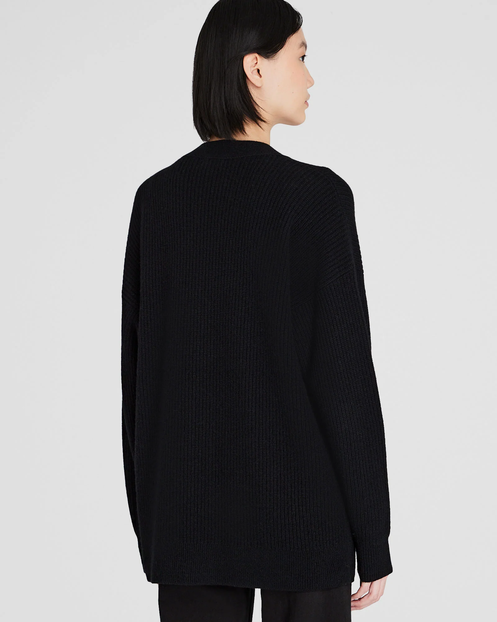 Cashmere Relaxed Knit Cardigan