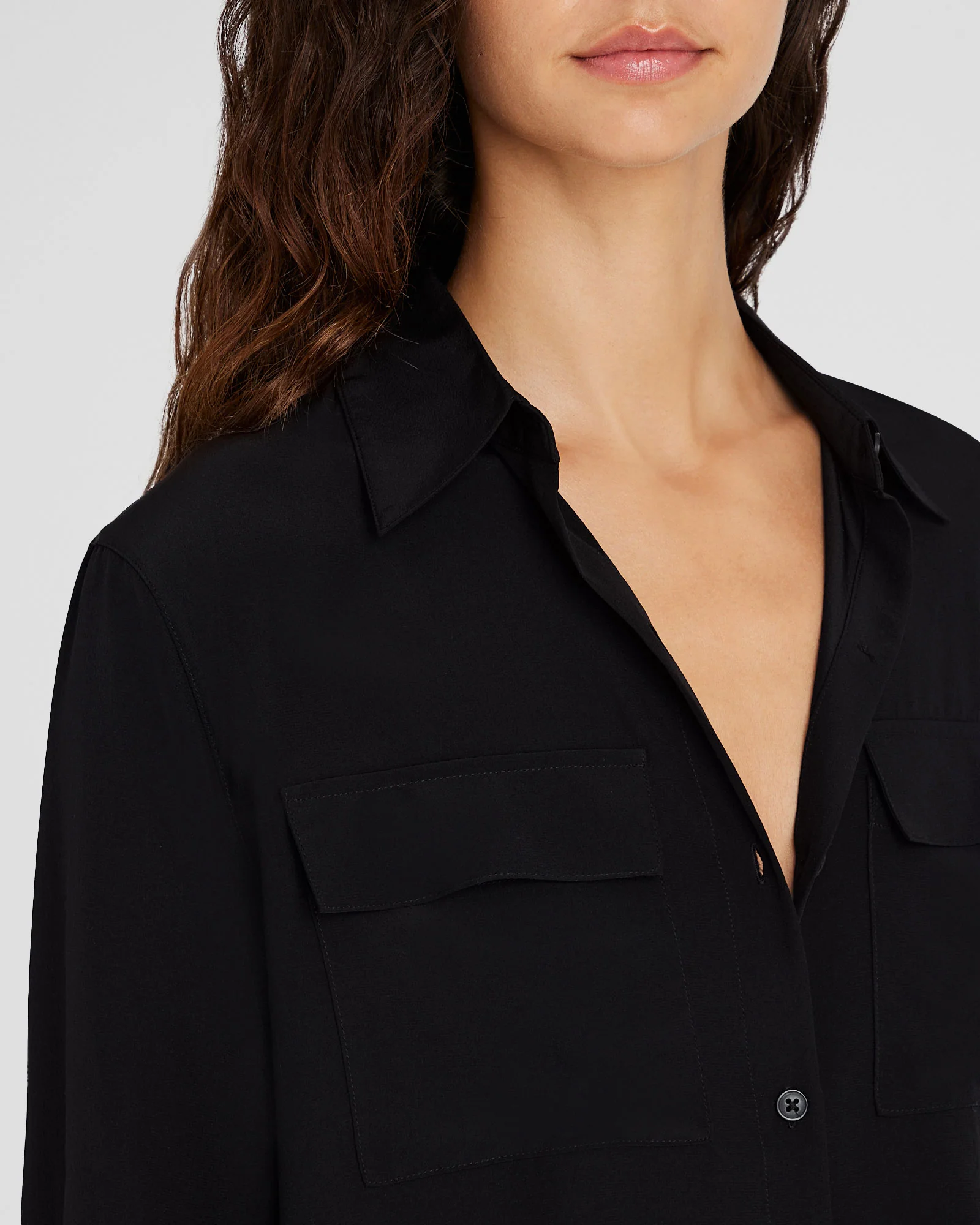 Silk Utility Shirt