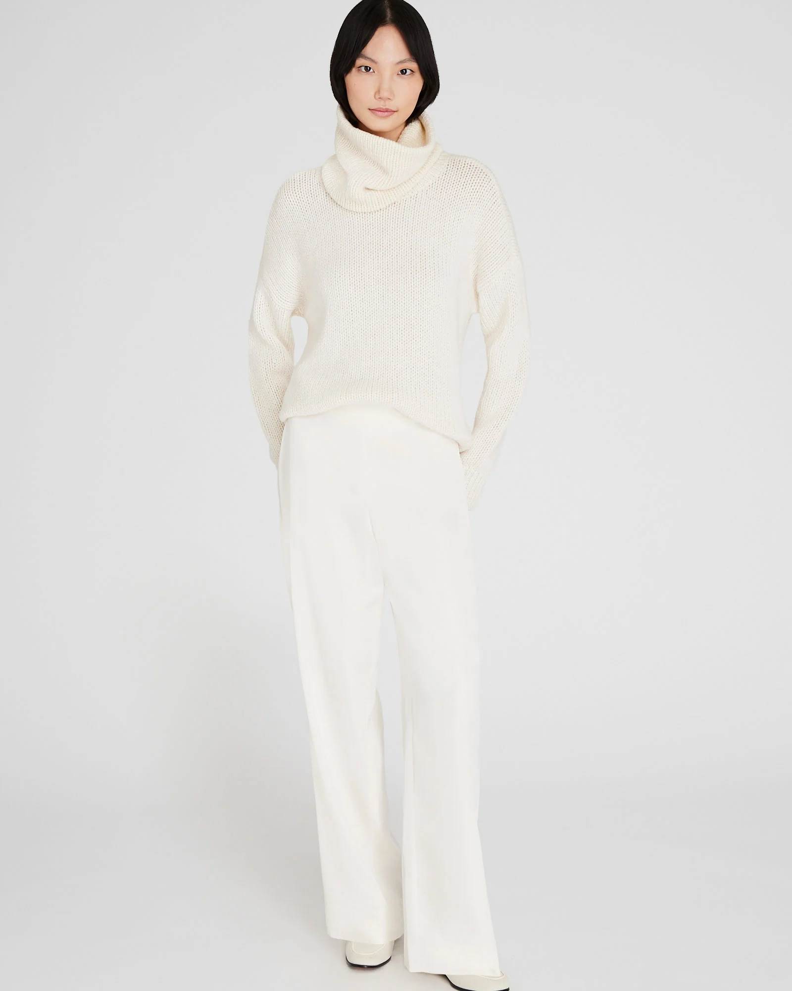 Silk-Wool Pant