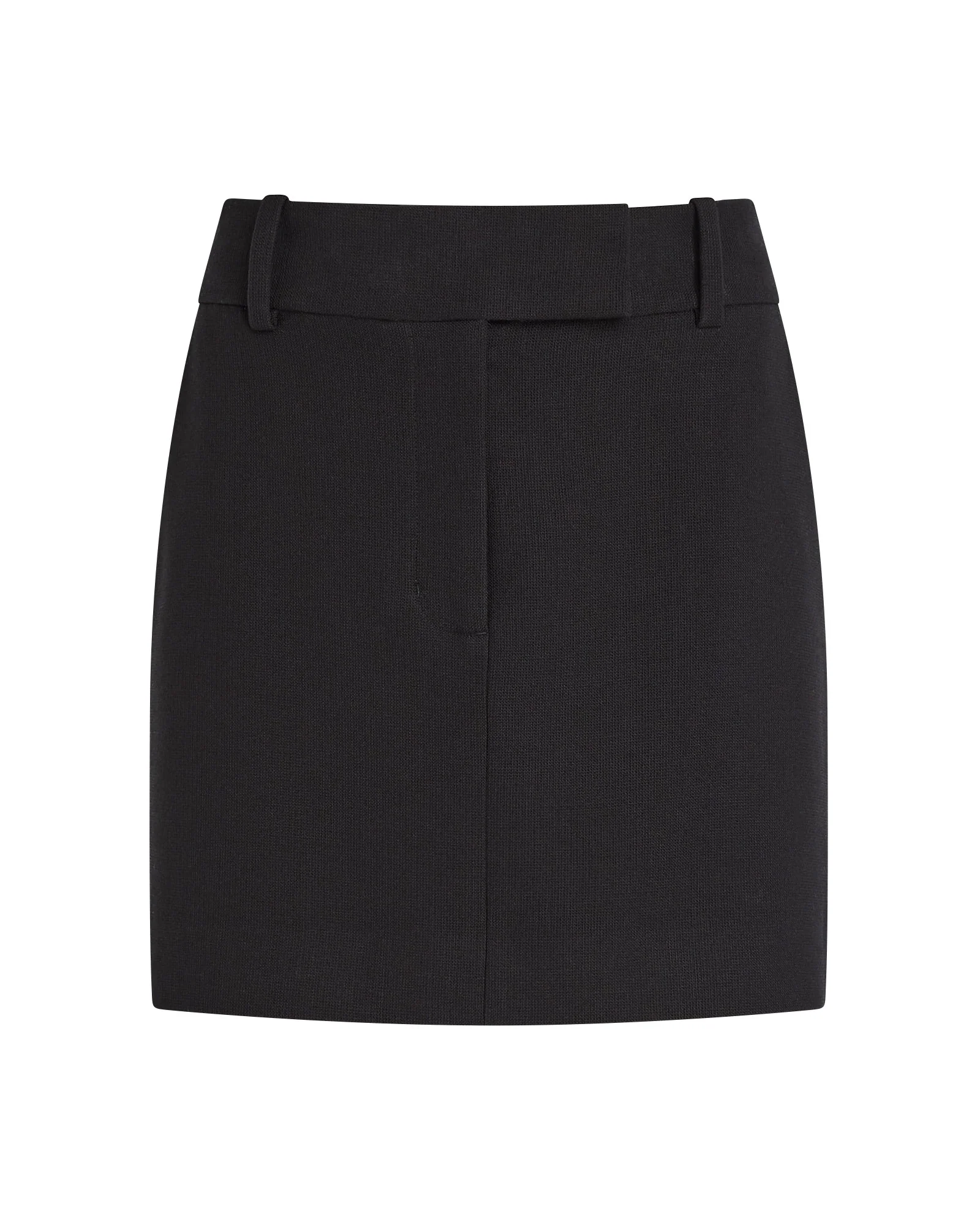 Trouser Style Suiting Mini Skirt