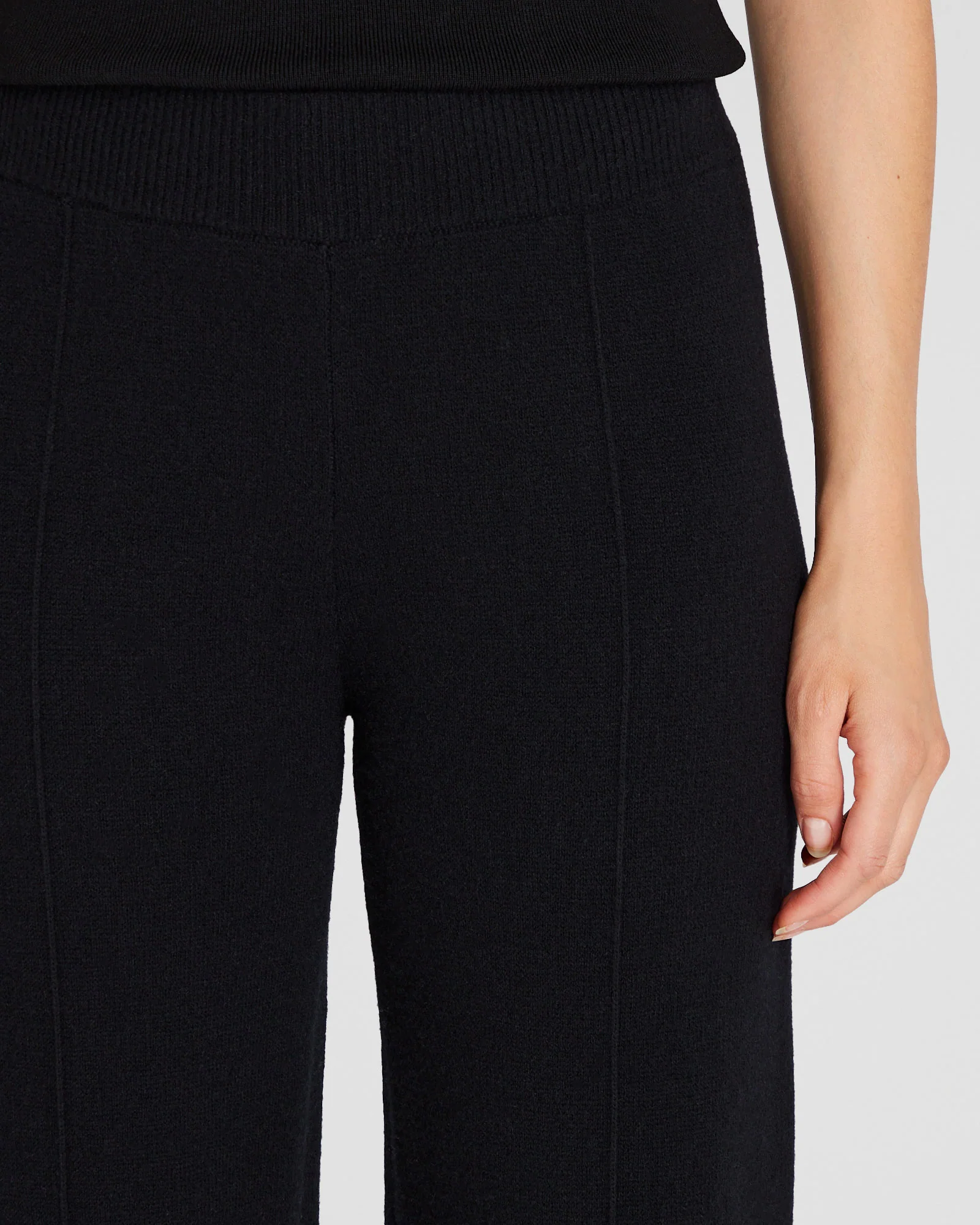 Cashmere Blend Double-Faced Pant