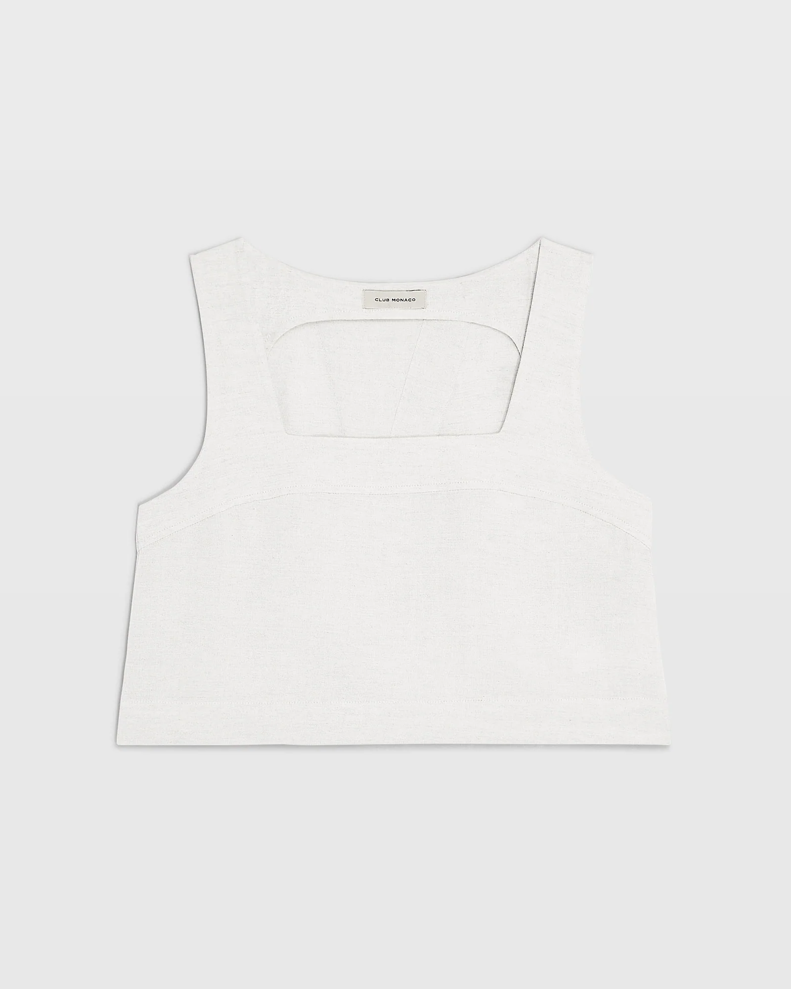 Linen Blend Shell Top