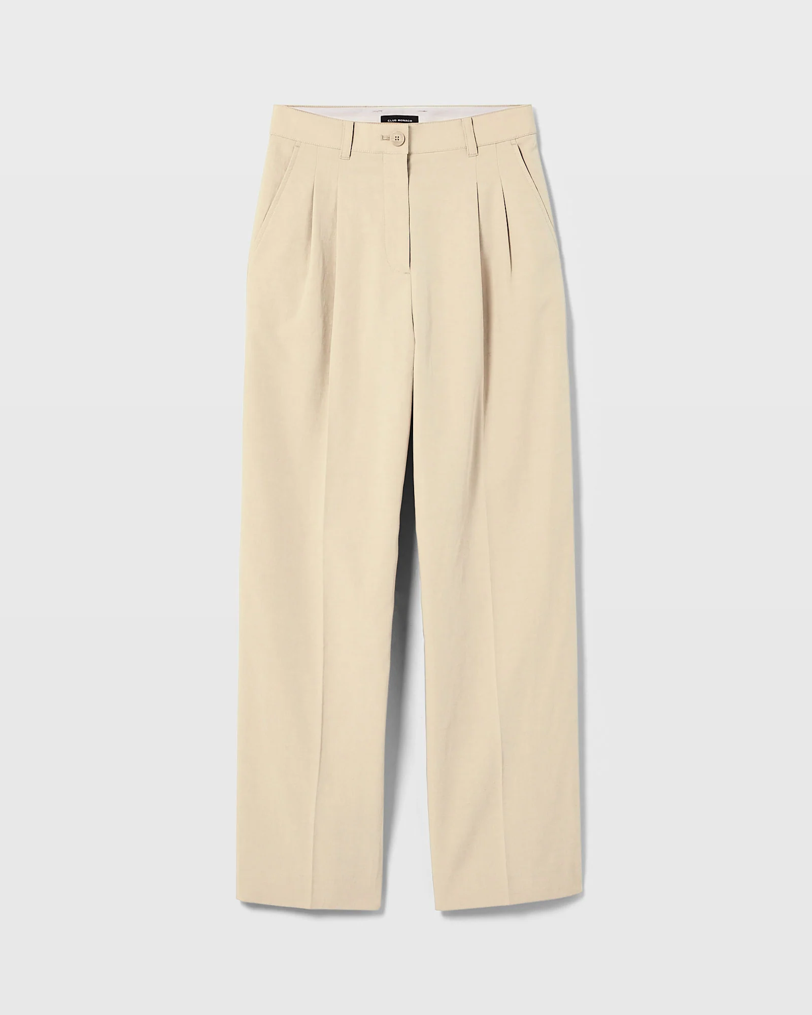 High Rise Pleated Trouser