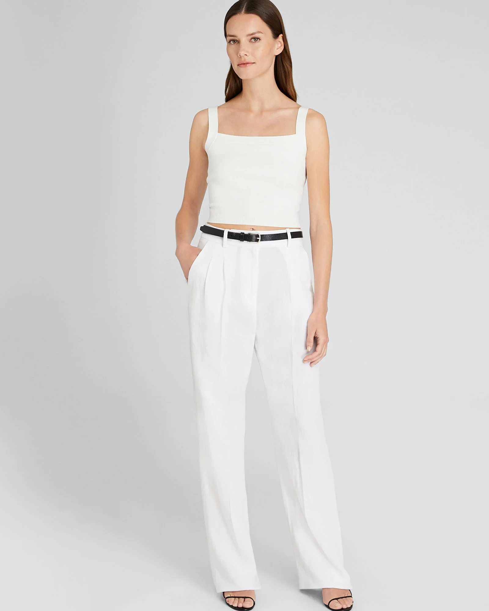 Cropped Sweater Tank