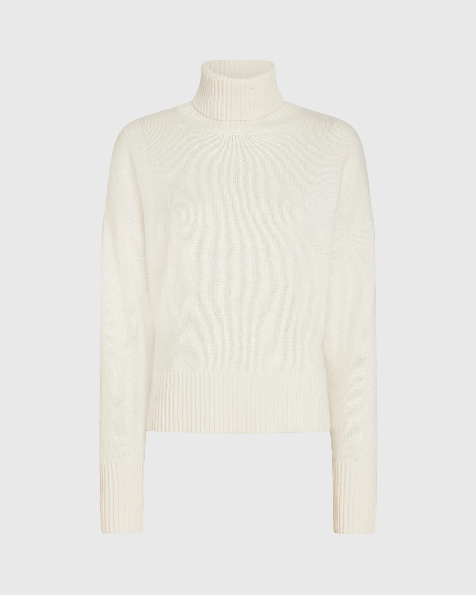 Cashmere Turtleneck Pullover Sweater