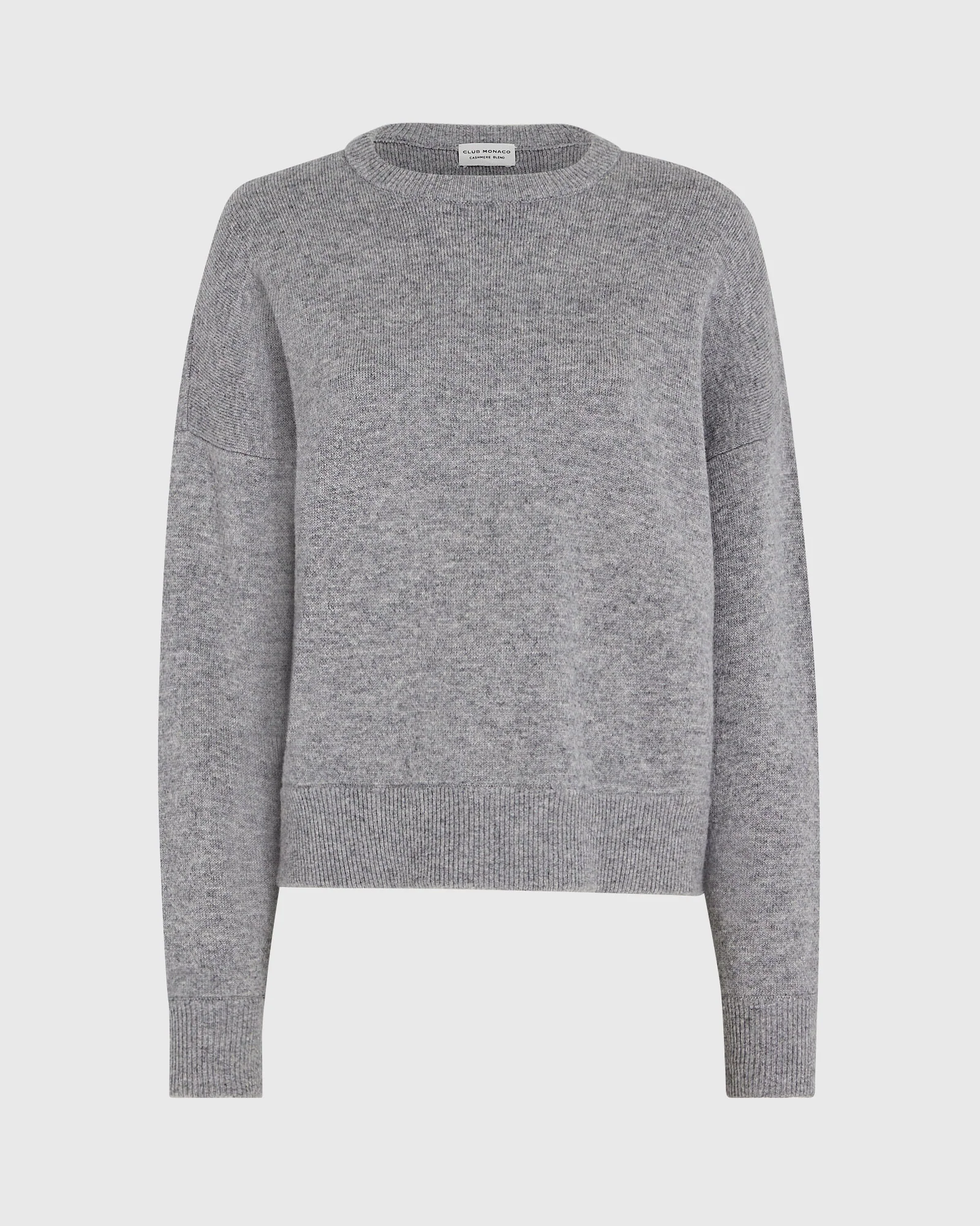 Cashmere Blend Double-Faced Sweatshirt