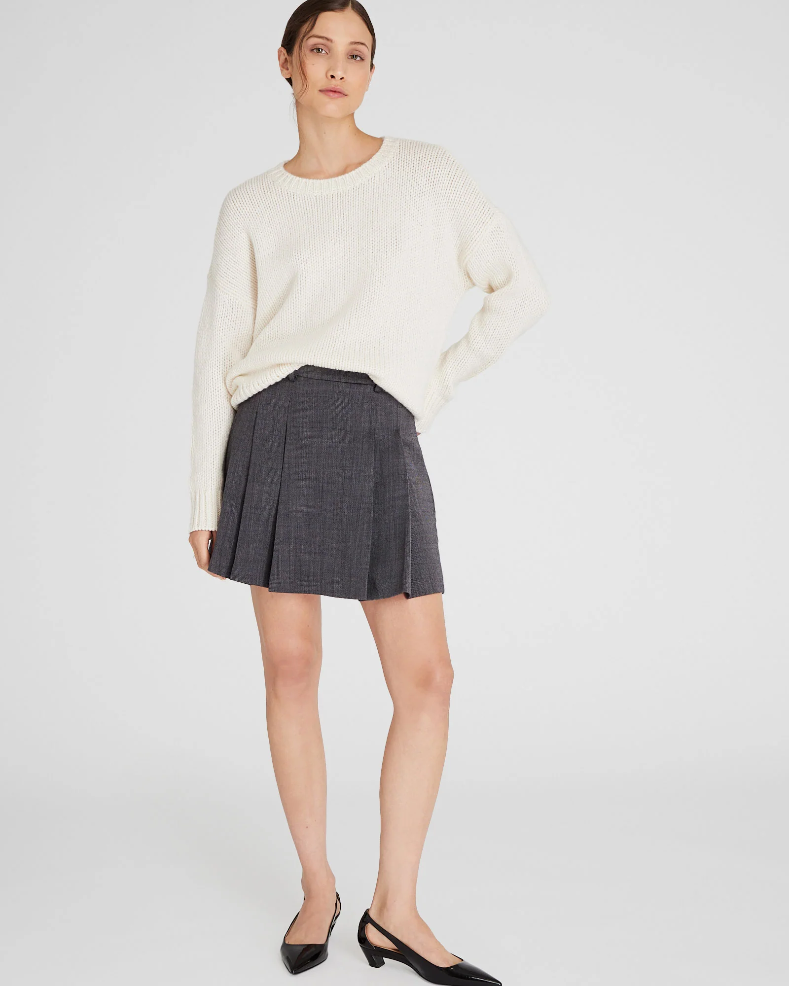 Cashmere Chainette Sweater