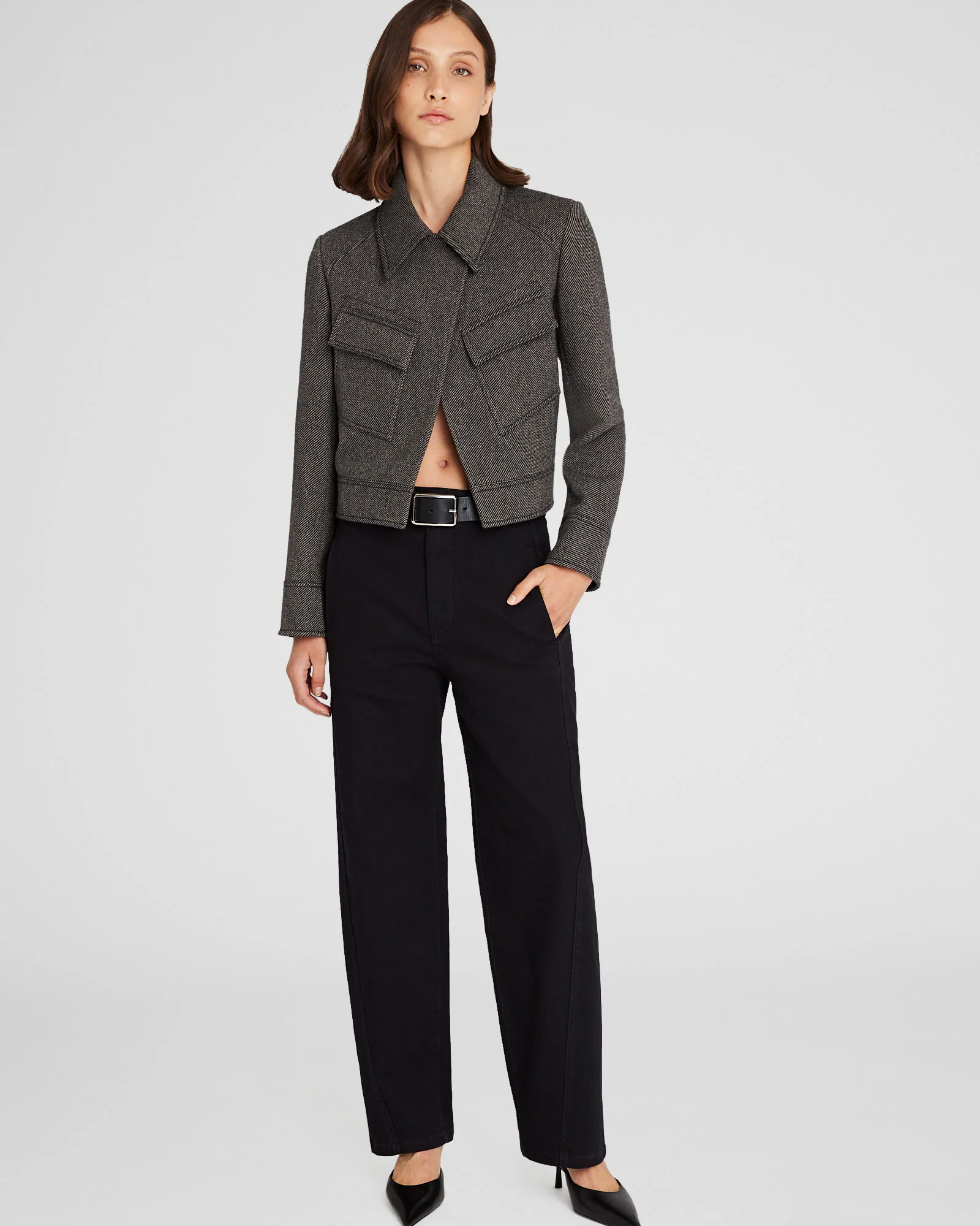 Curved Seam Utility Pant