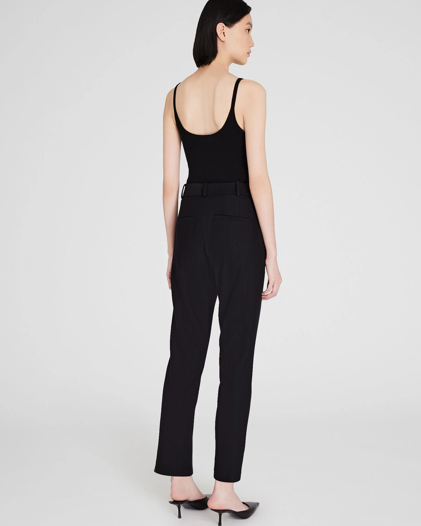 Striped Jacquard Slim Pant