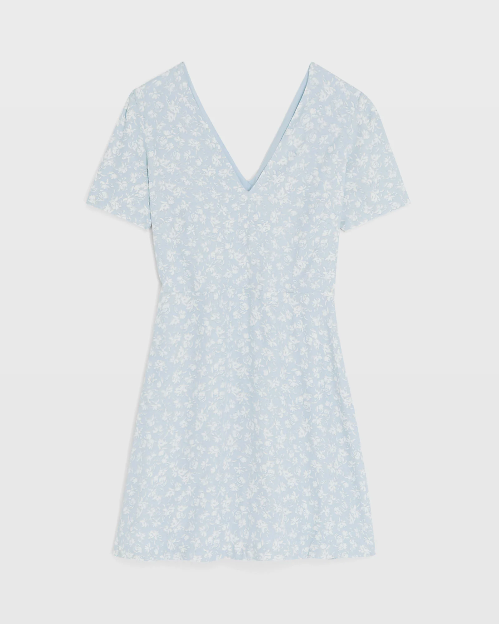 Cut Out Short Sleeve Mini Dress