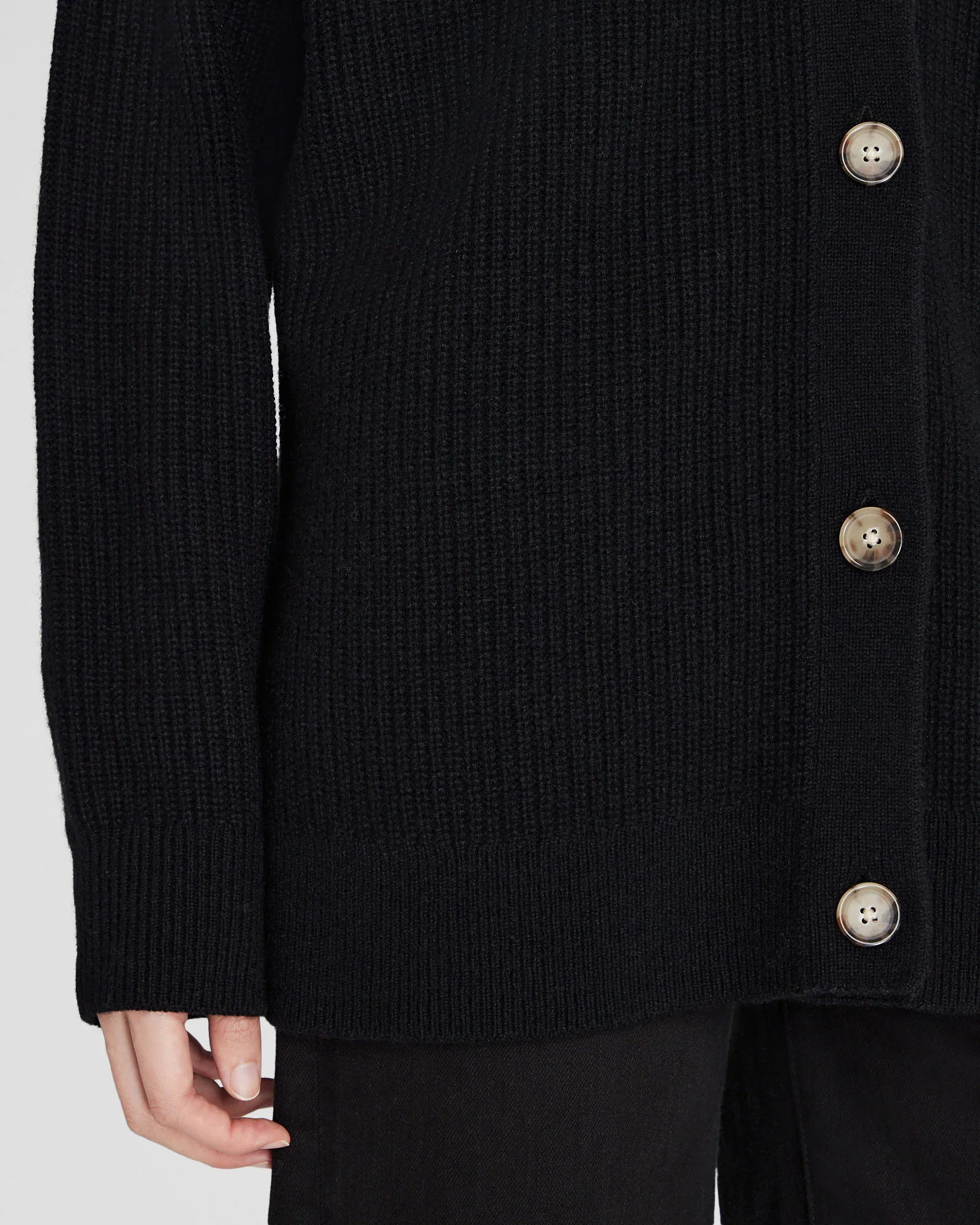 Cashmere Relaxed Knit Cardigan