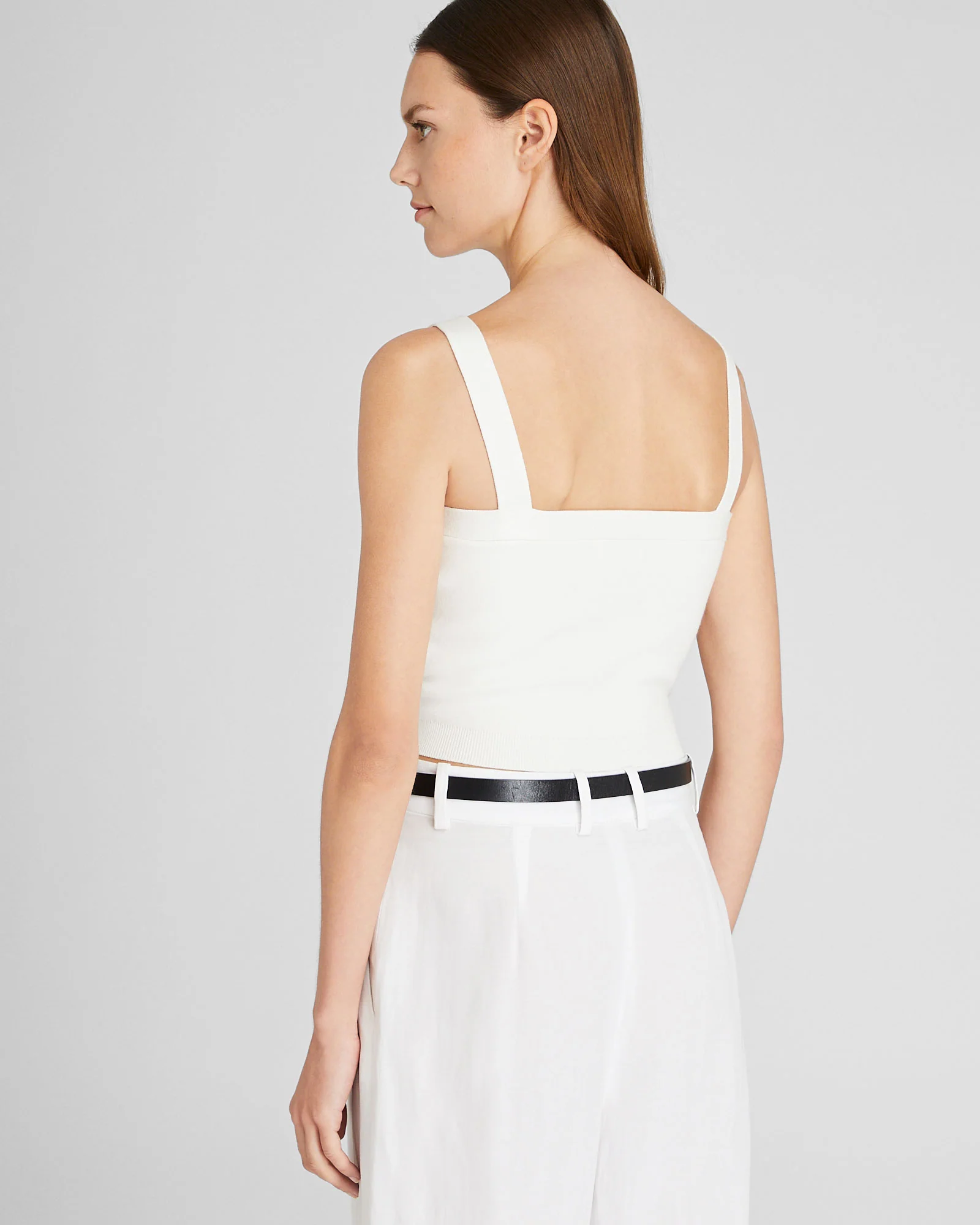 Cropped Sweater Tank