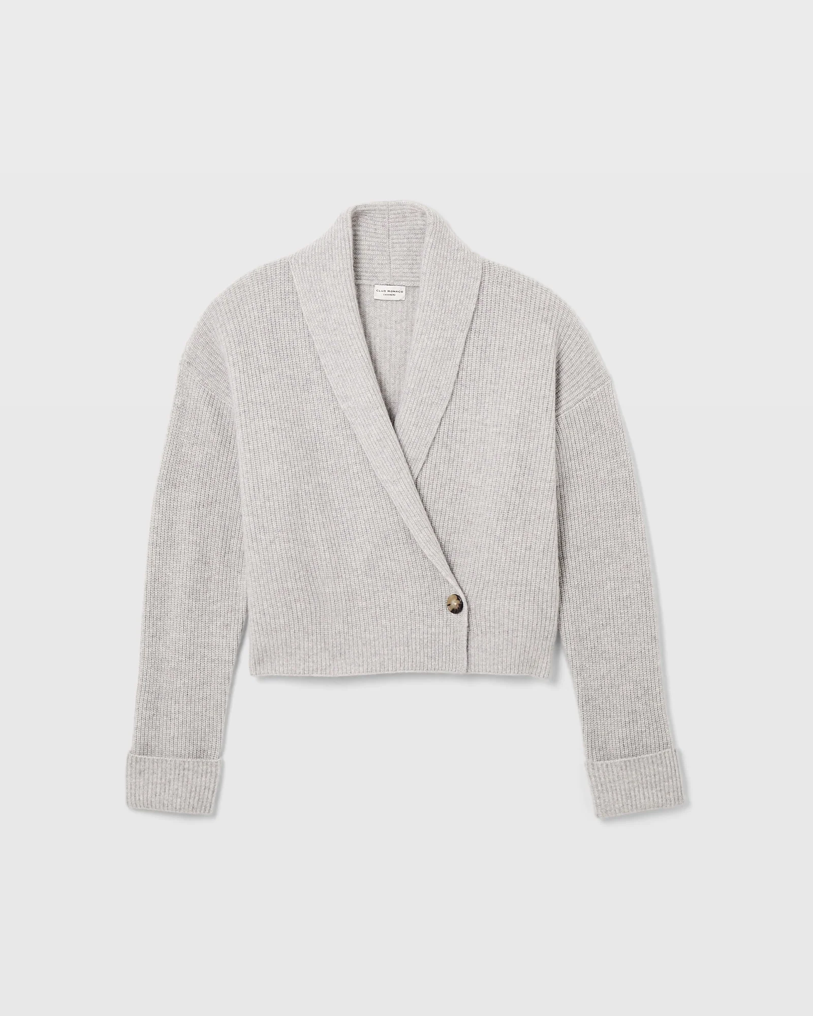 Cashmere Shawl Wrap Cardigan