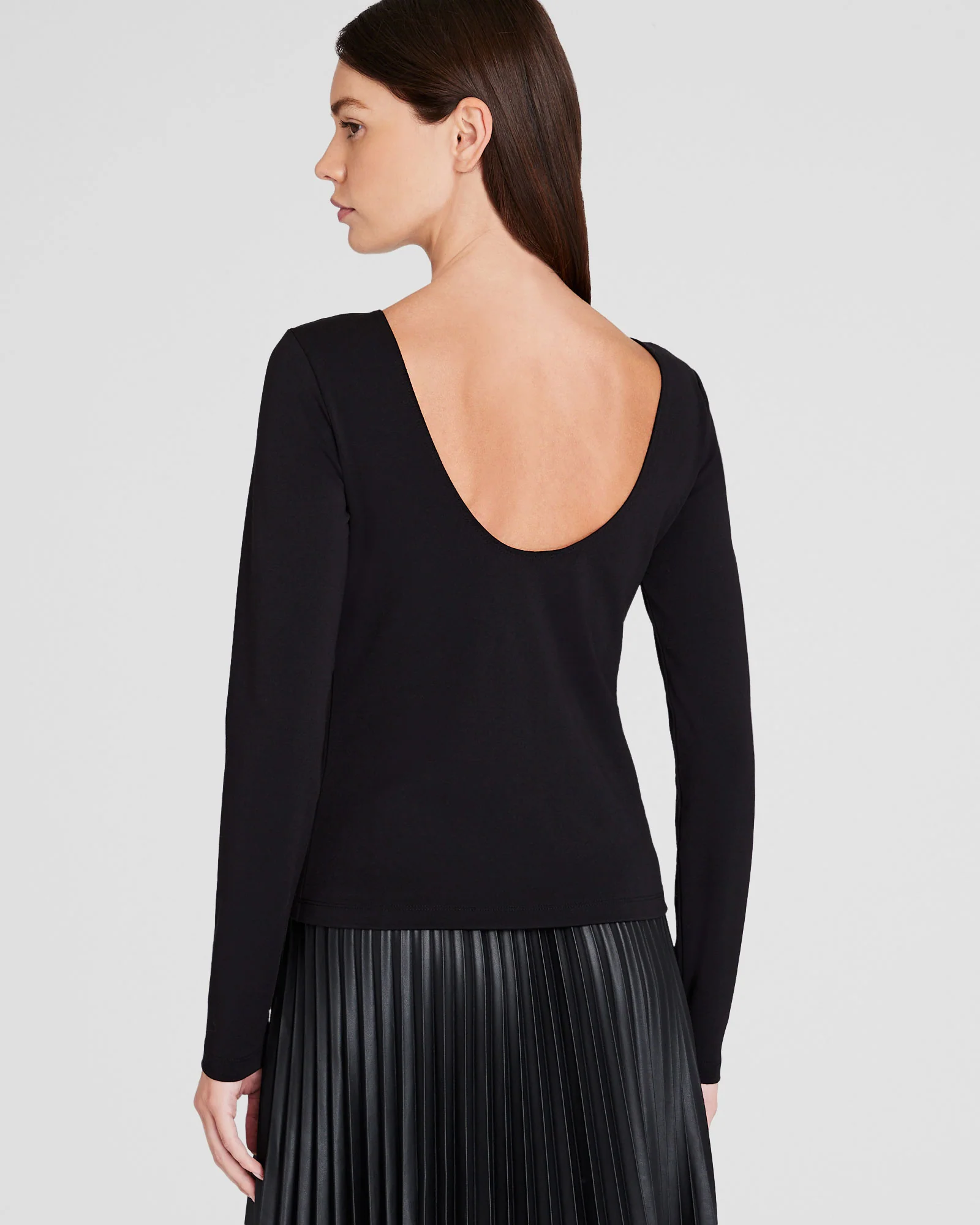 Ballet Scoop Neck Top