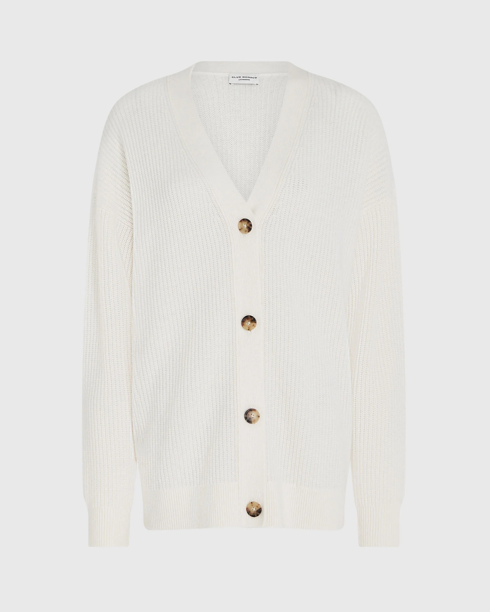 Cashmere Relaxed Knit Cardigan