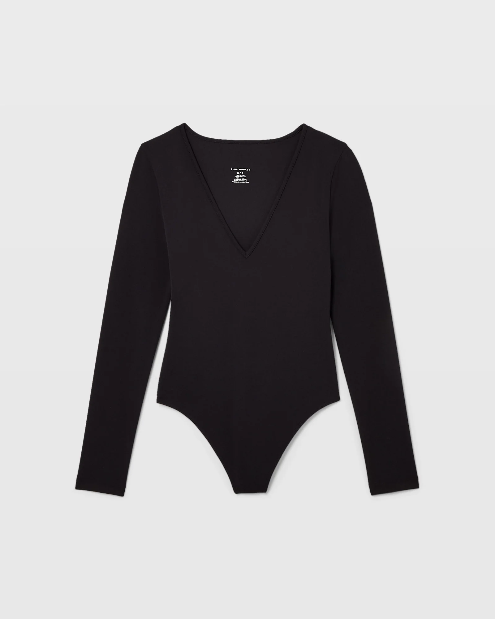 Long Sleeve V-Neck Bodysuit