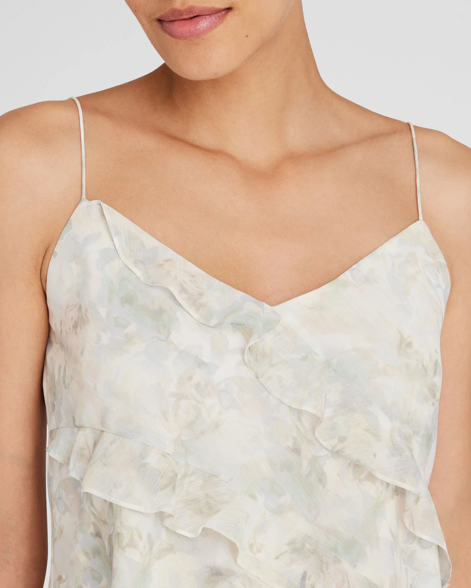 Ruffle Front Cami