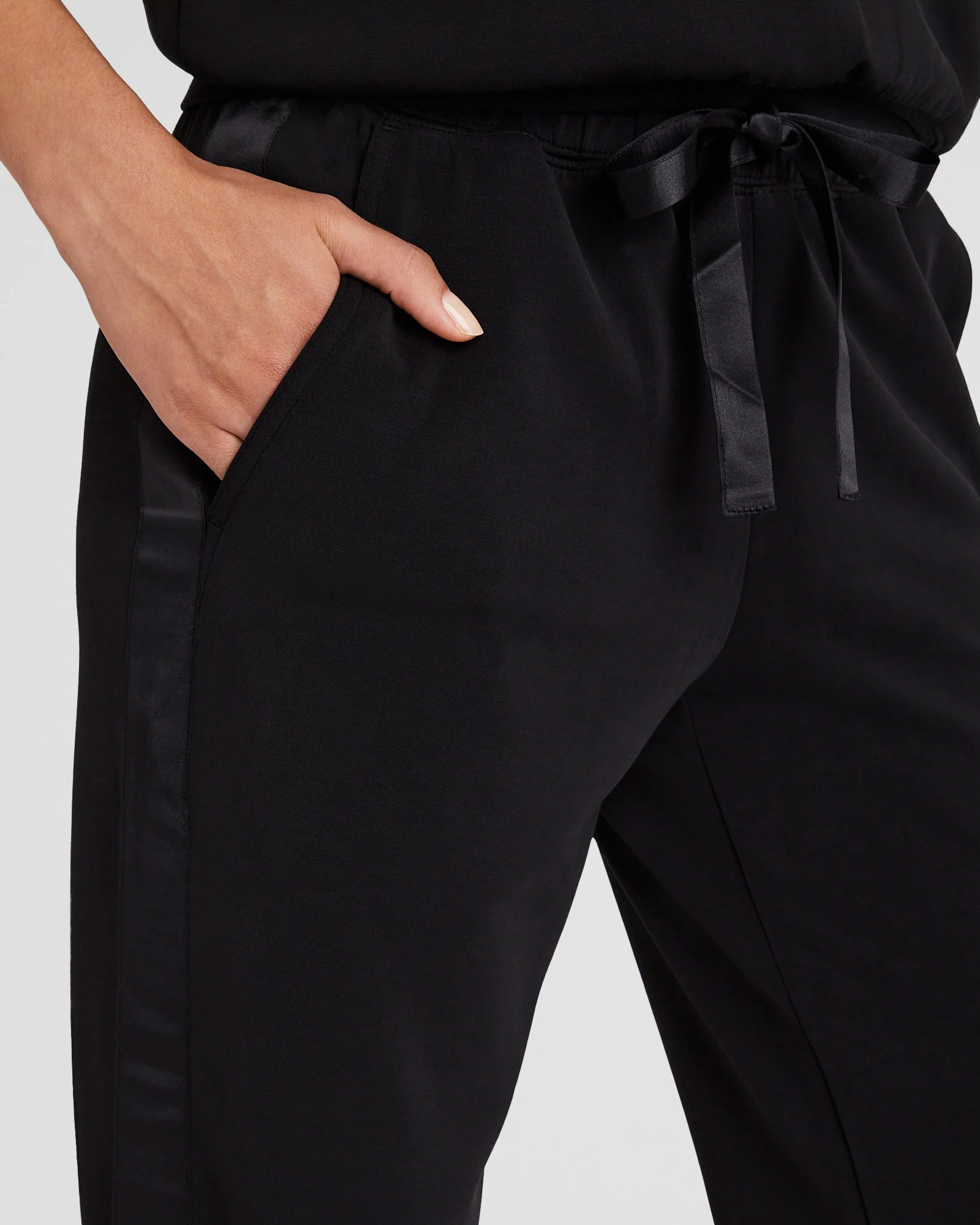 Satin Stripe Pant
