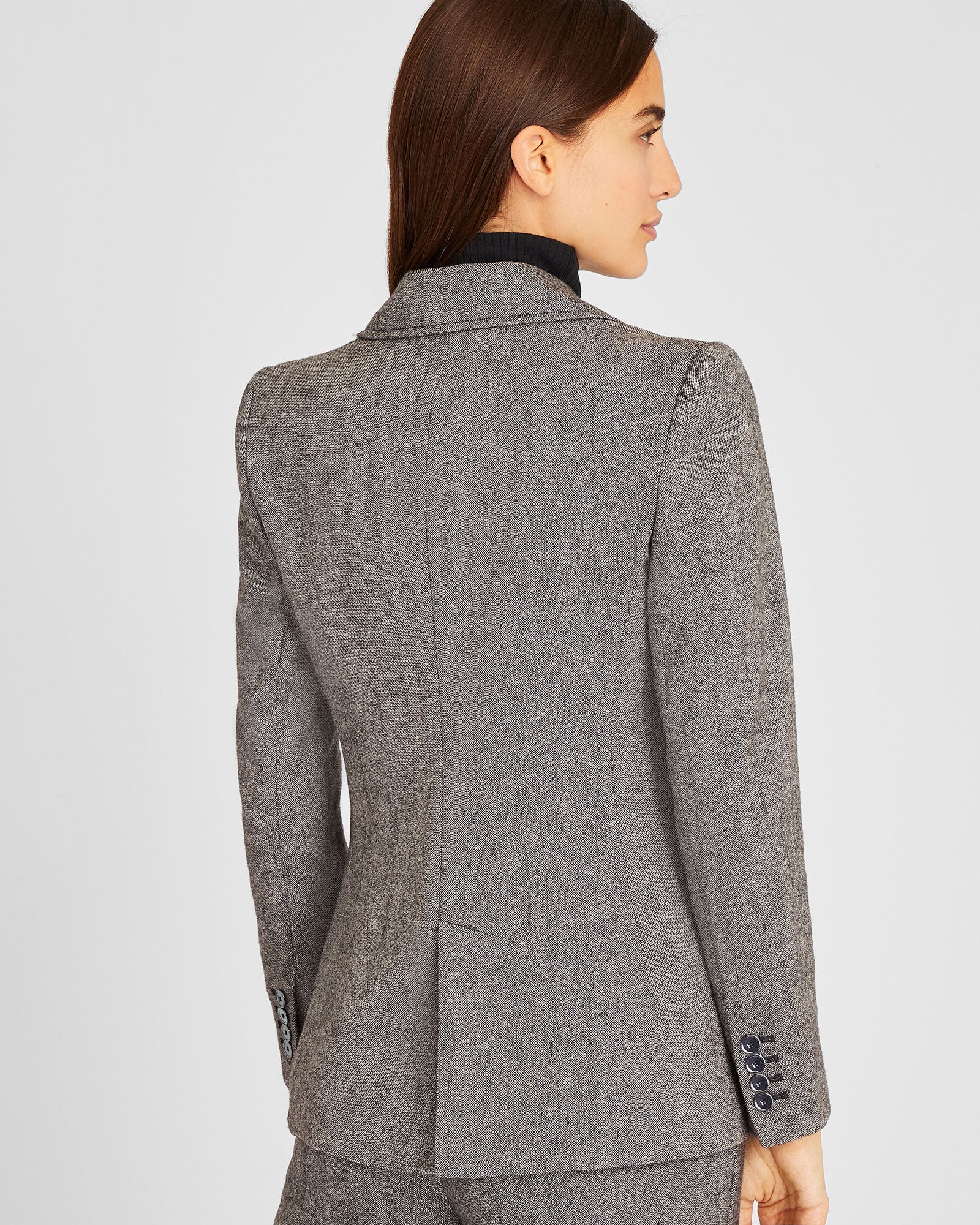 Textured Patch Pocket Blazer